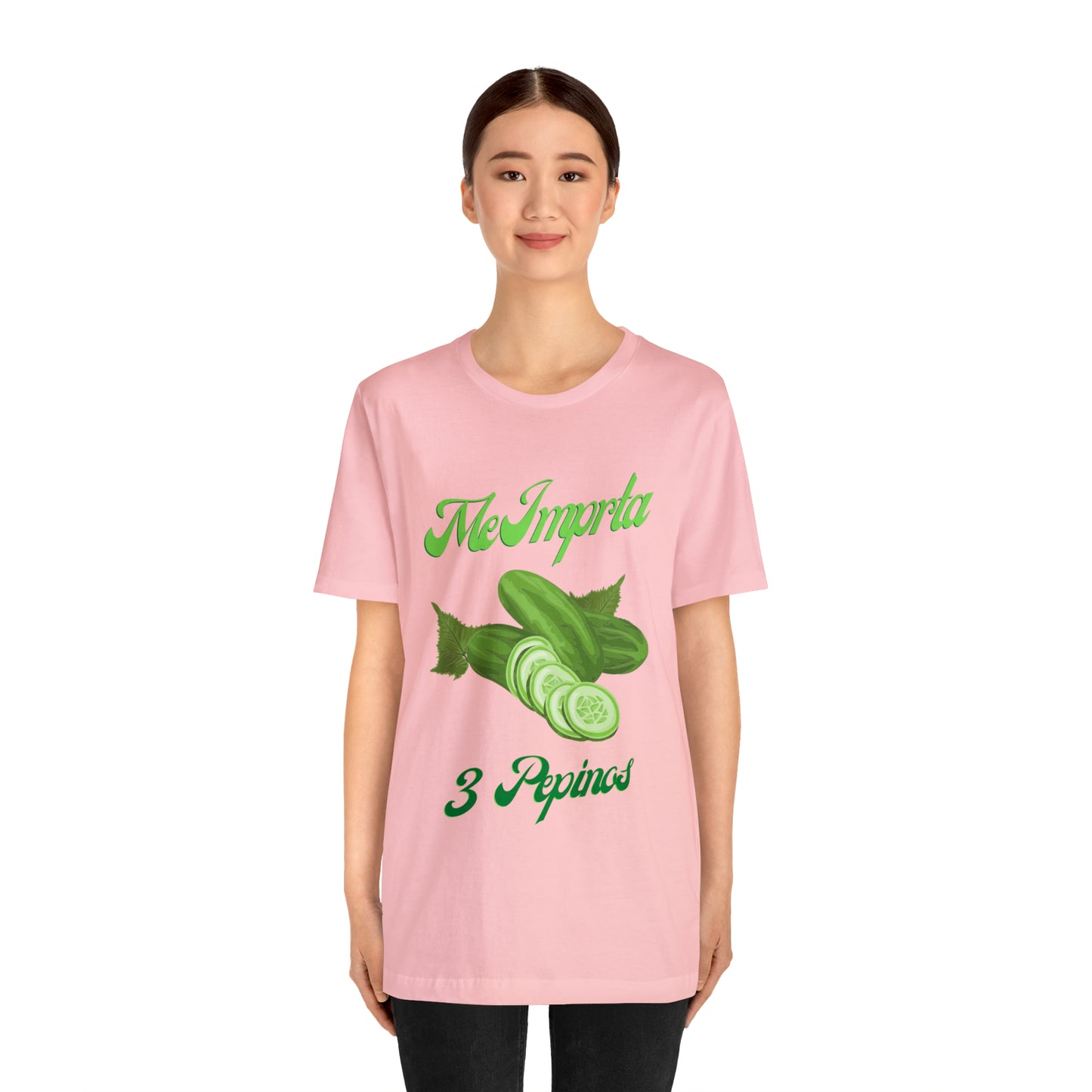 Me Importa 3 Pepinos -Unisex Jersey Short Sleeve Tee
