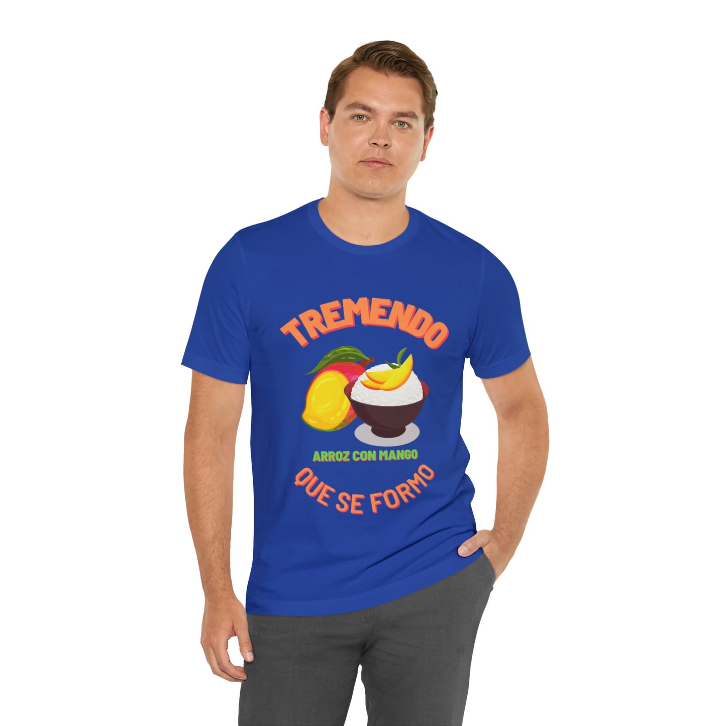 Tremendo Arroz Con Mango Que Se Formo -Unisex Jersey Short Sleeve Tee