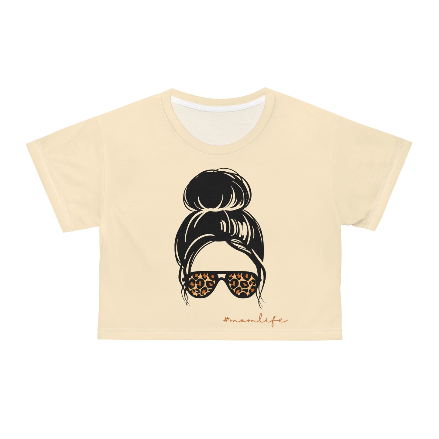 Mom Life Cropped T