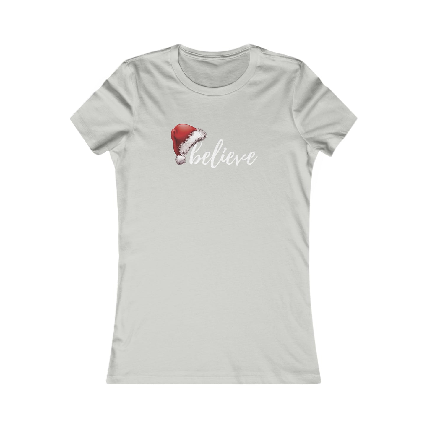 Believe in Santa Women's Favorite Tee