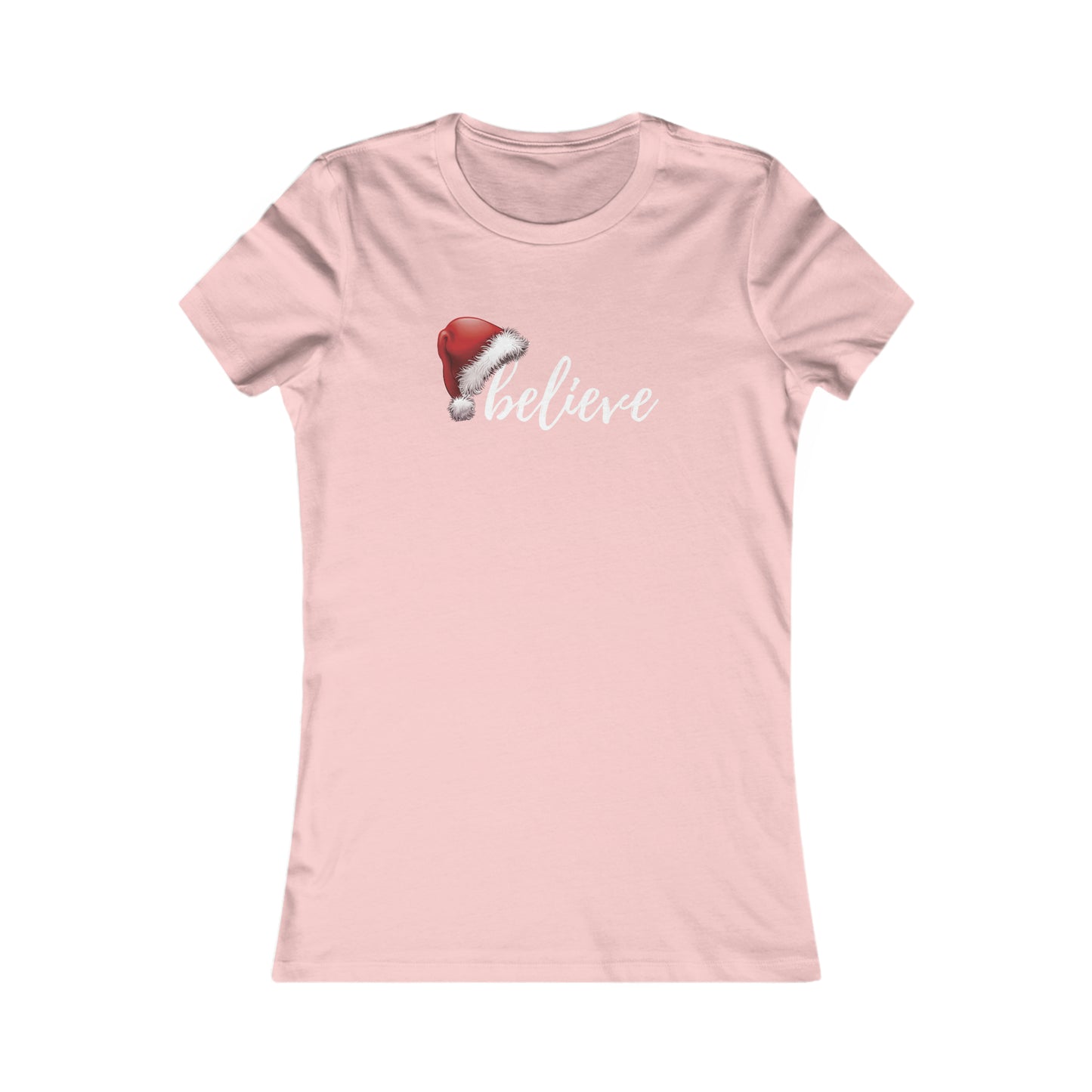 Believe in Santa Women's Favorite Tee