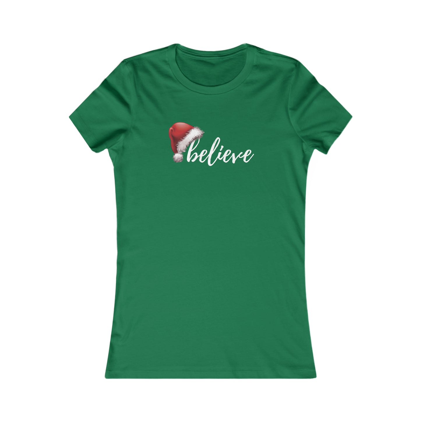 Believe in Santa Women's Favorite Tee