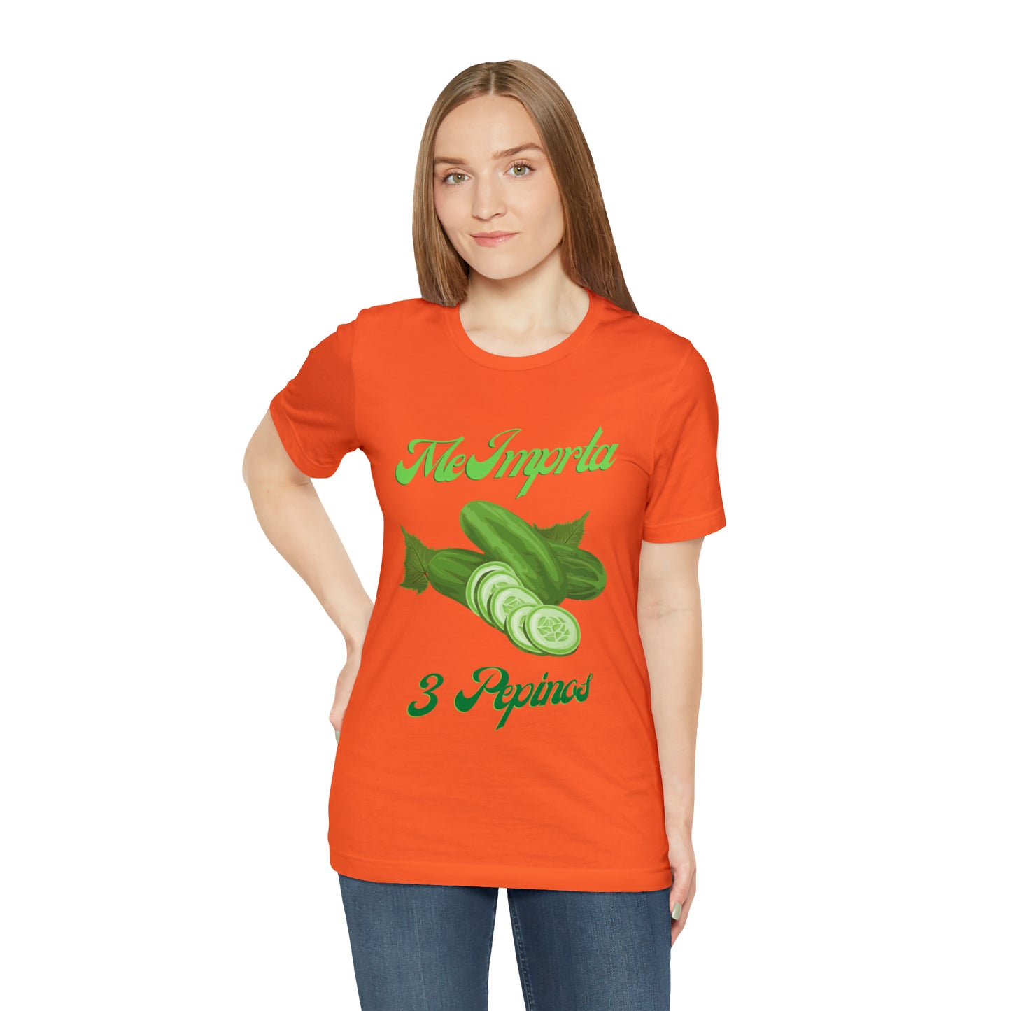 Me Importa 3 Pepinos -Unisex Jersey Short Sleeve Tee