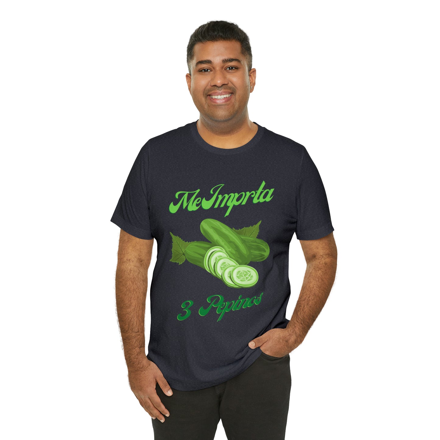 Me Importa 3 Pepinos -Unisex Jersey Short Sleeve Tee