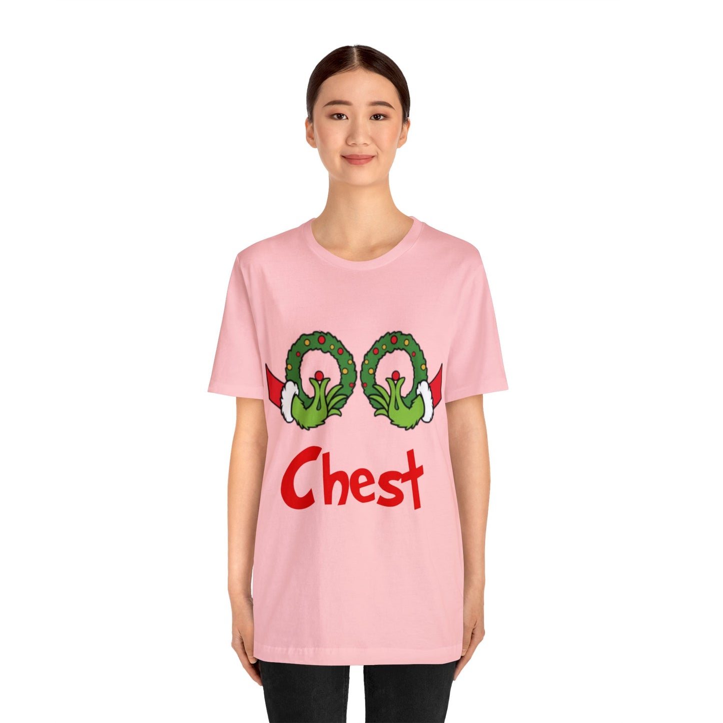 Grinch Couples T-shirt (Chest) Unisex Jersey Short Sleeve Tee