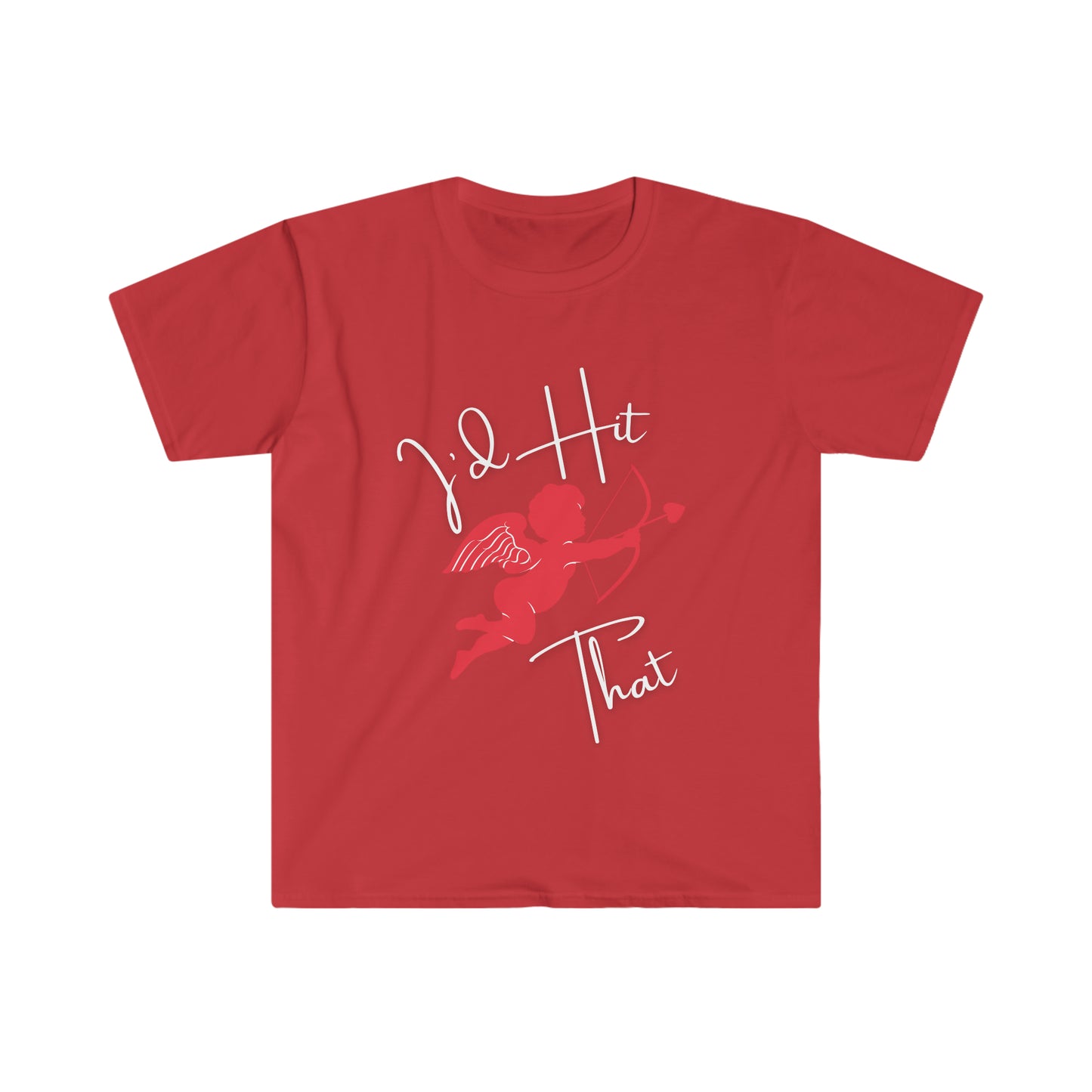Men's Valentines T-Shirt - I'd Hit That - Cupid