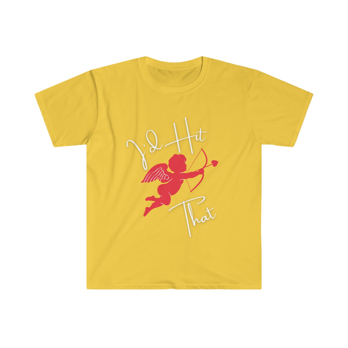 Men's Valentines T-Shirt - I'd Hit That - Cupid