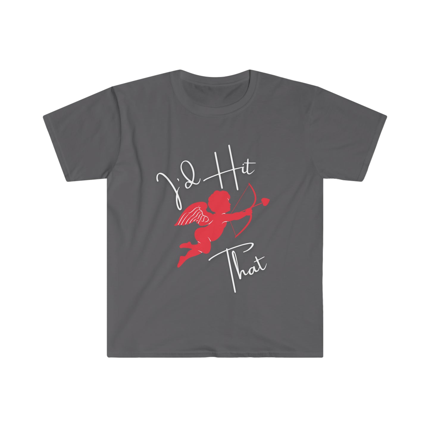 Men's Valentines T-Shirt - I'd Hit That - Cupid