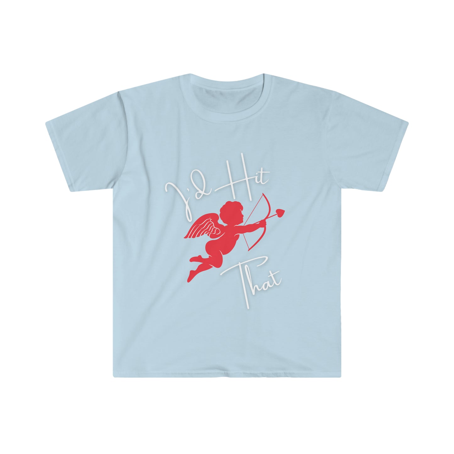 Men's Valentines T-Shirt - I'd Hit That - Cupid