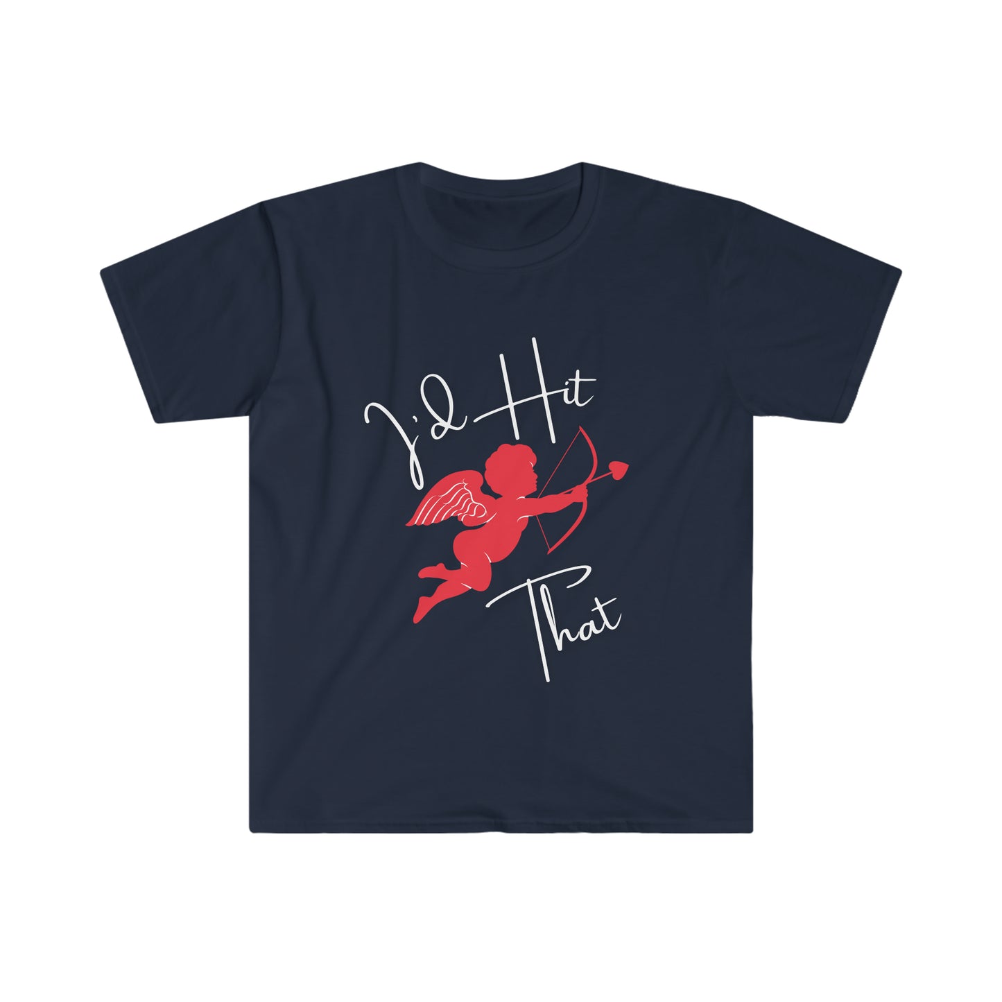 Men's Valentines T-Shirt - I'd Hit That - Cupid