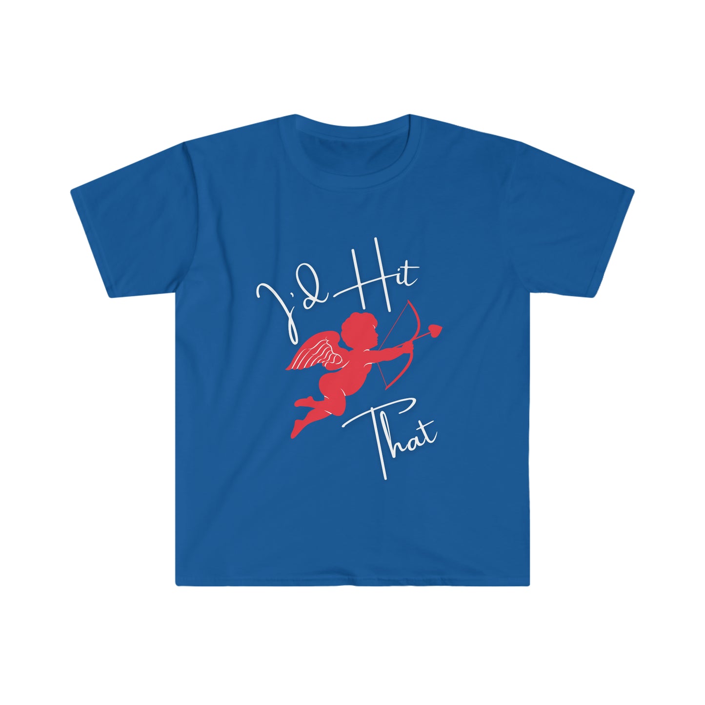 Men's Valentines T-Shirt - I'd Hit That - Cupid