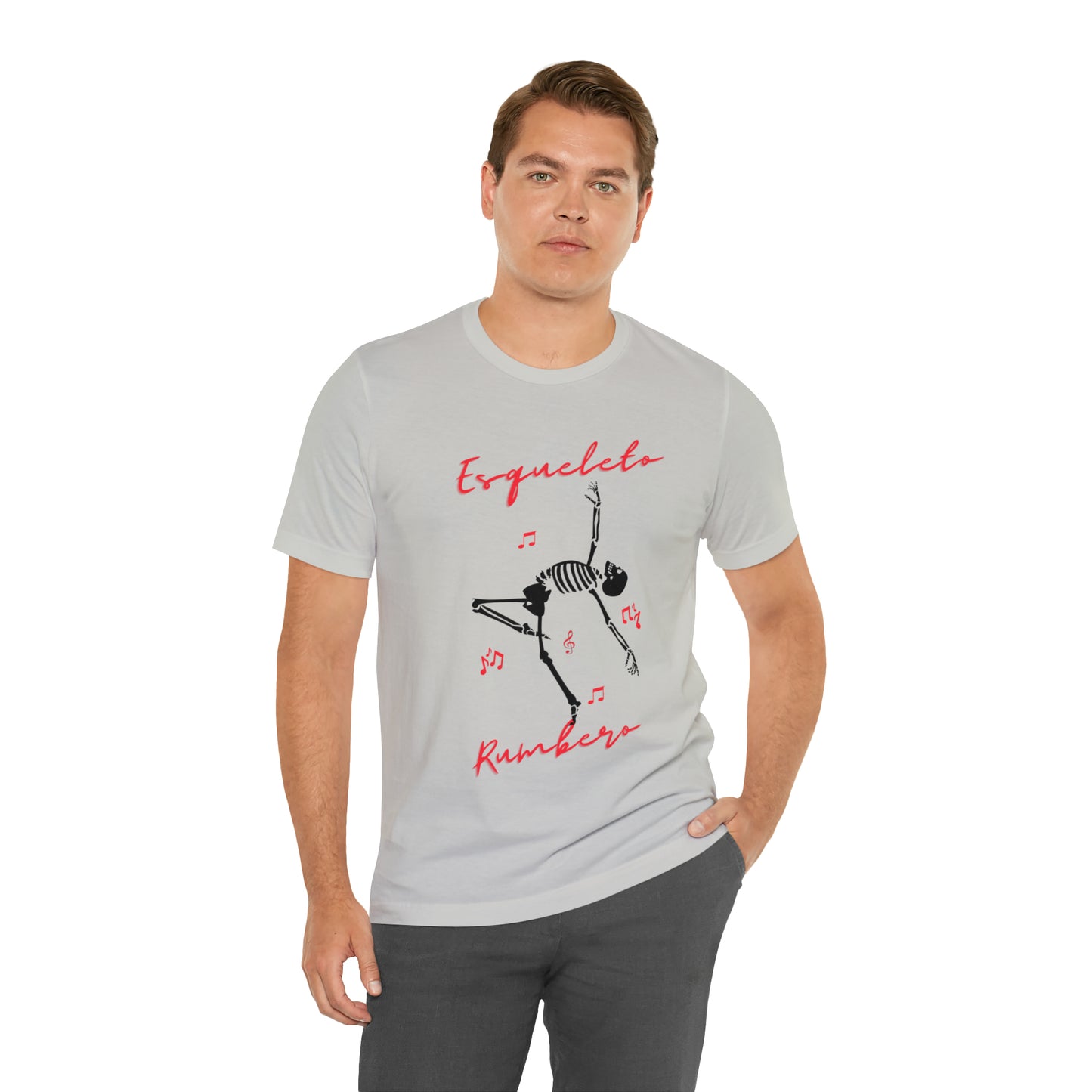 Esqueleto Rumbero Unisex Jersey Short Sleeve Tee