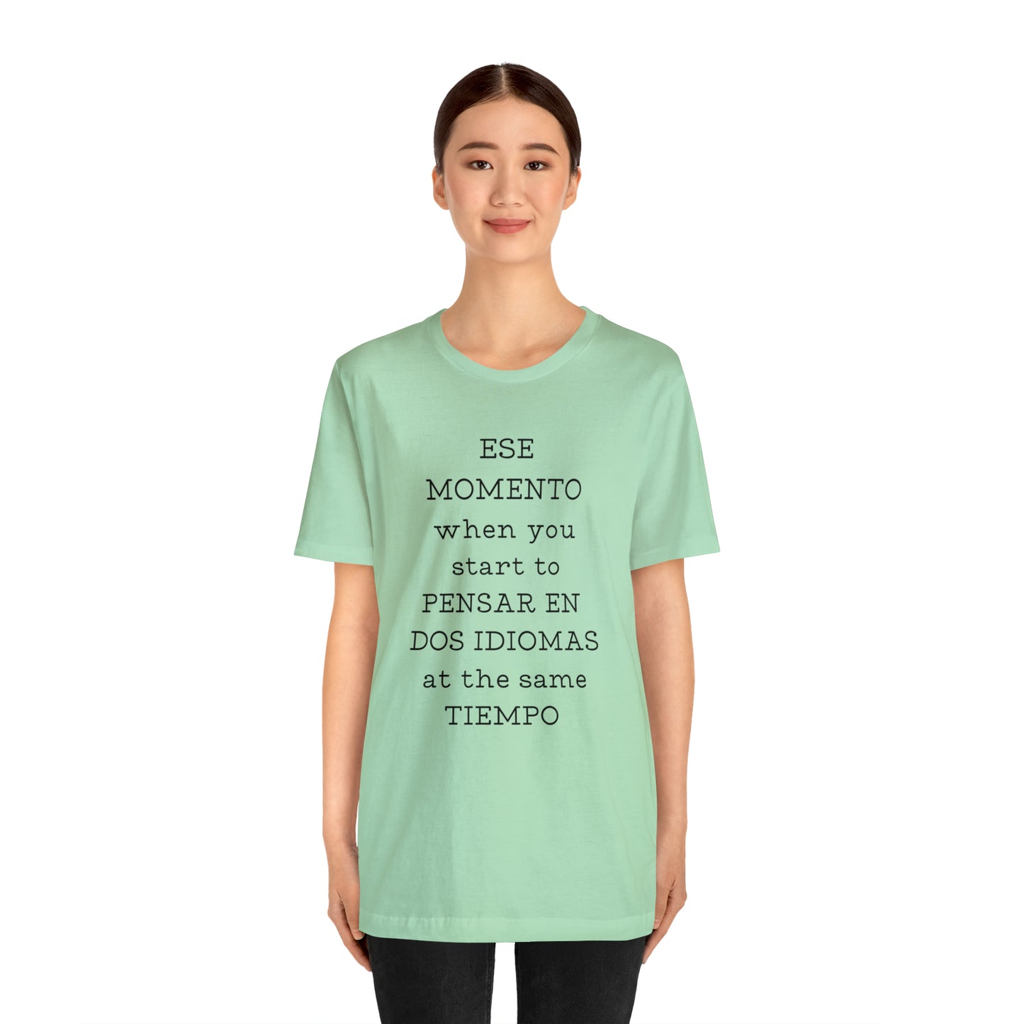 Im Bilingual Unisex Jersey Short Sleeve Tee