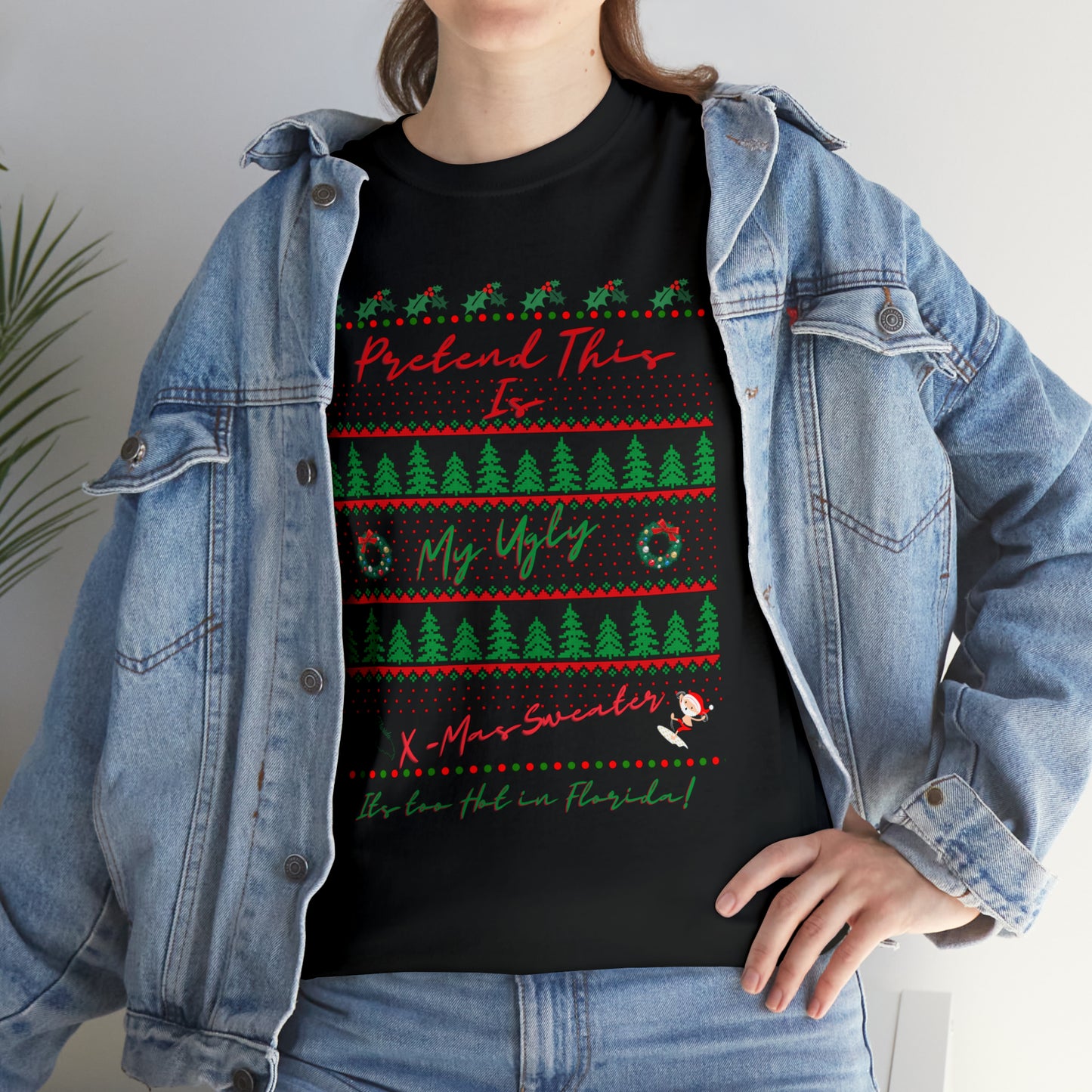 FL Ugly Sweater Unisex Heavy Cotton Tee