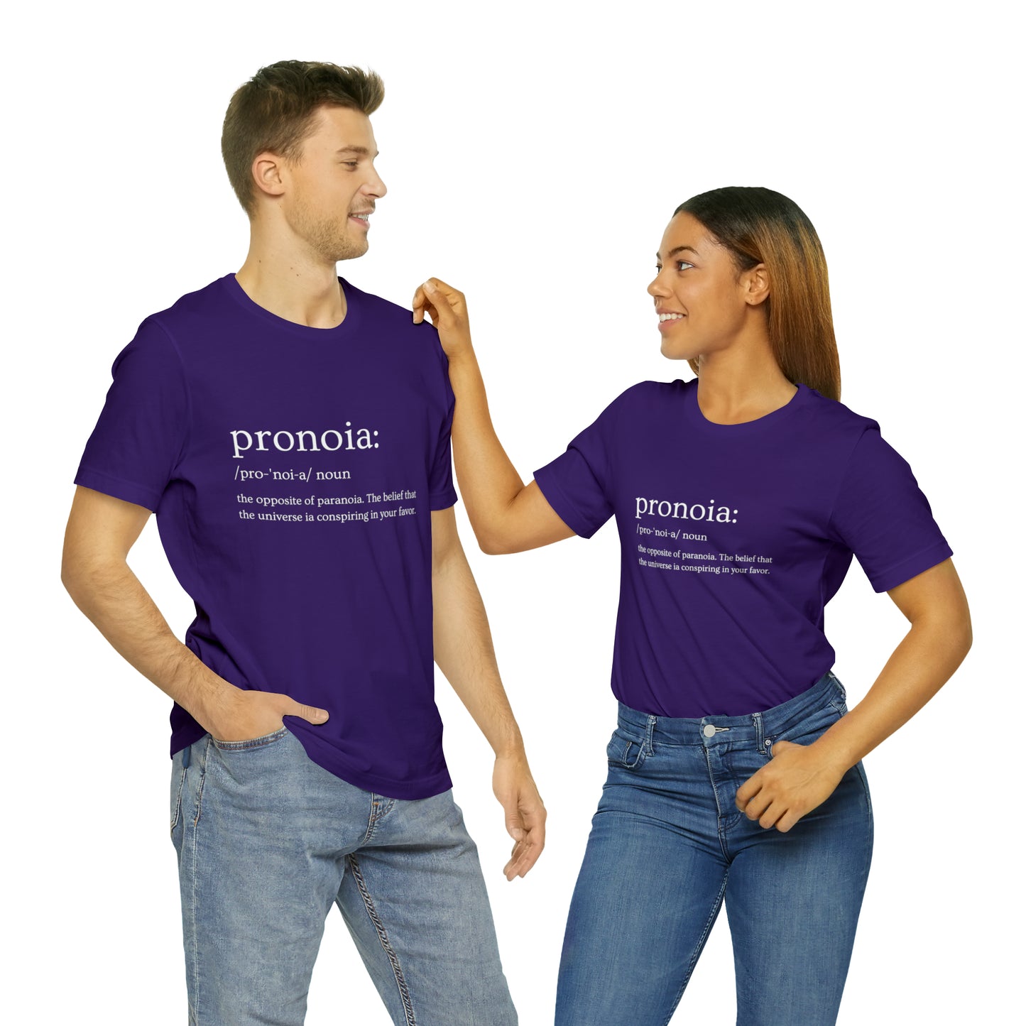 Pronoia Definition - Unisex Jersey Short Sleeve Tee