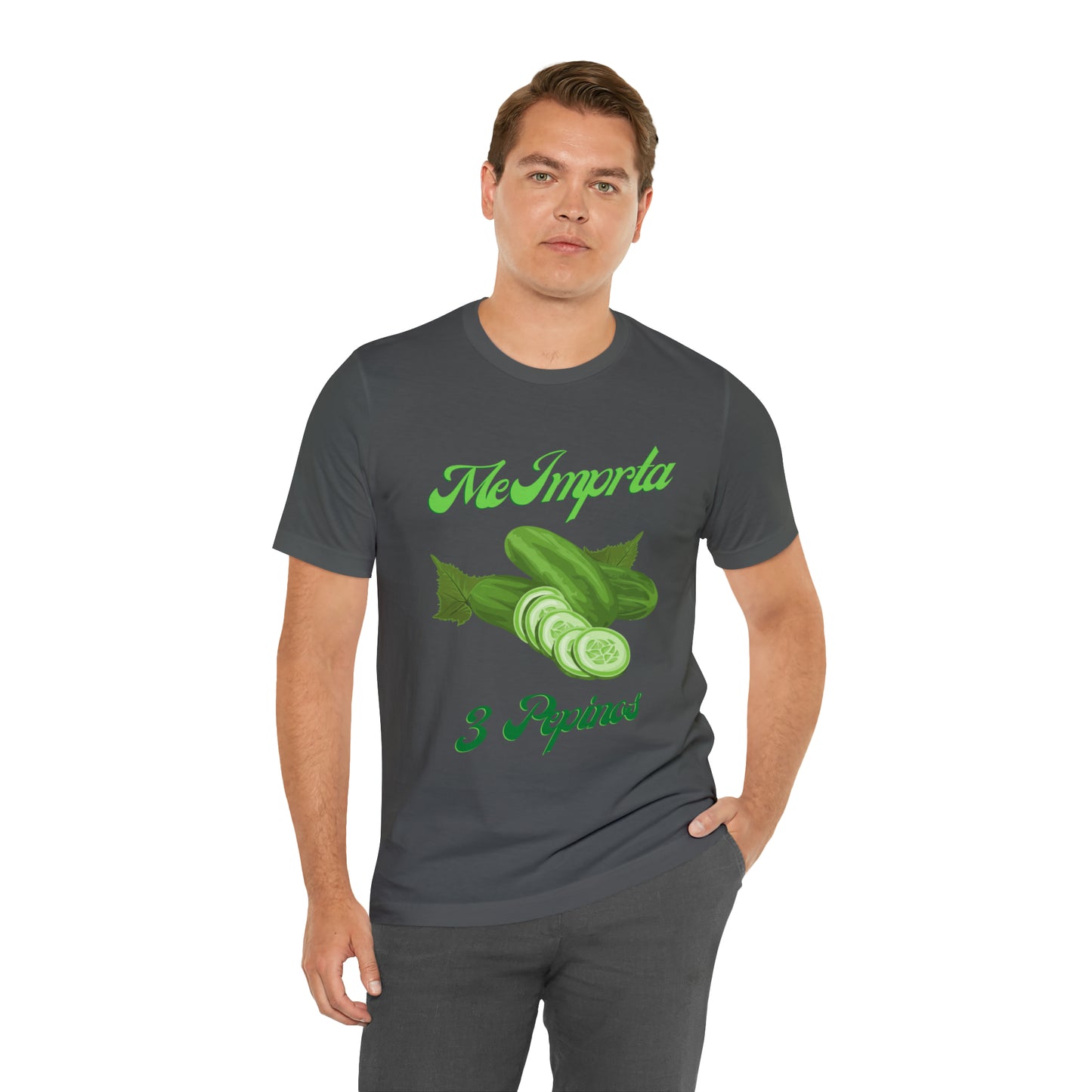 Me Importa 3 Pepinos -Unisex Jersey Short Sleeve Tee