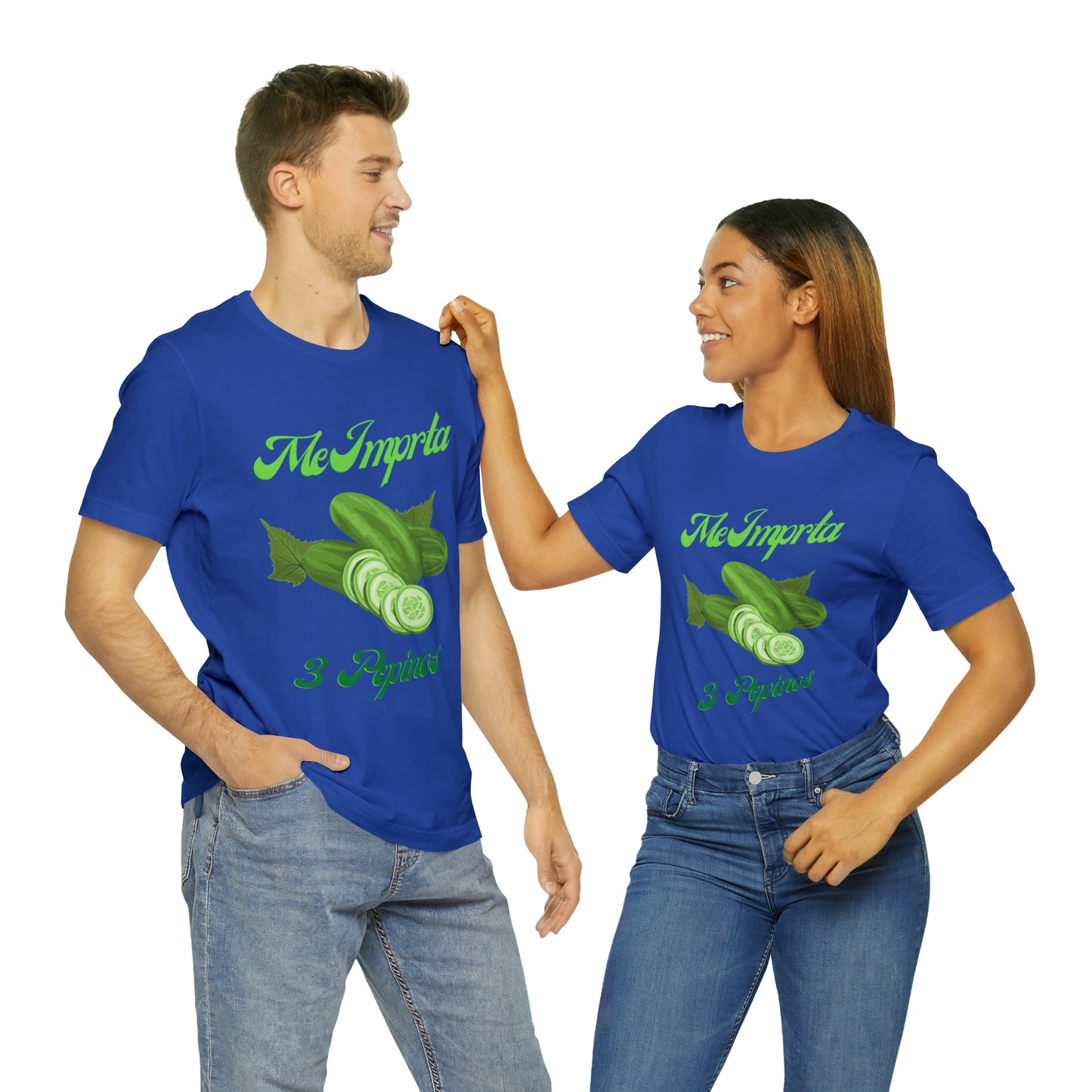 Me Importa 3 Pepinos -Unisex Jersey Short Sleeve Tee