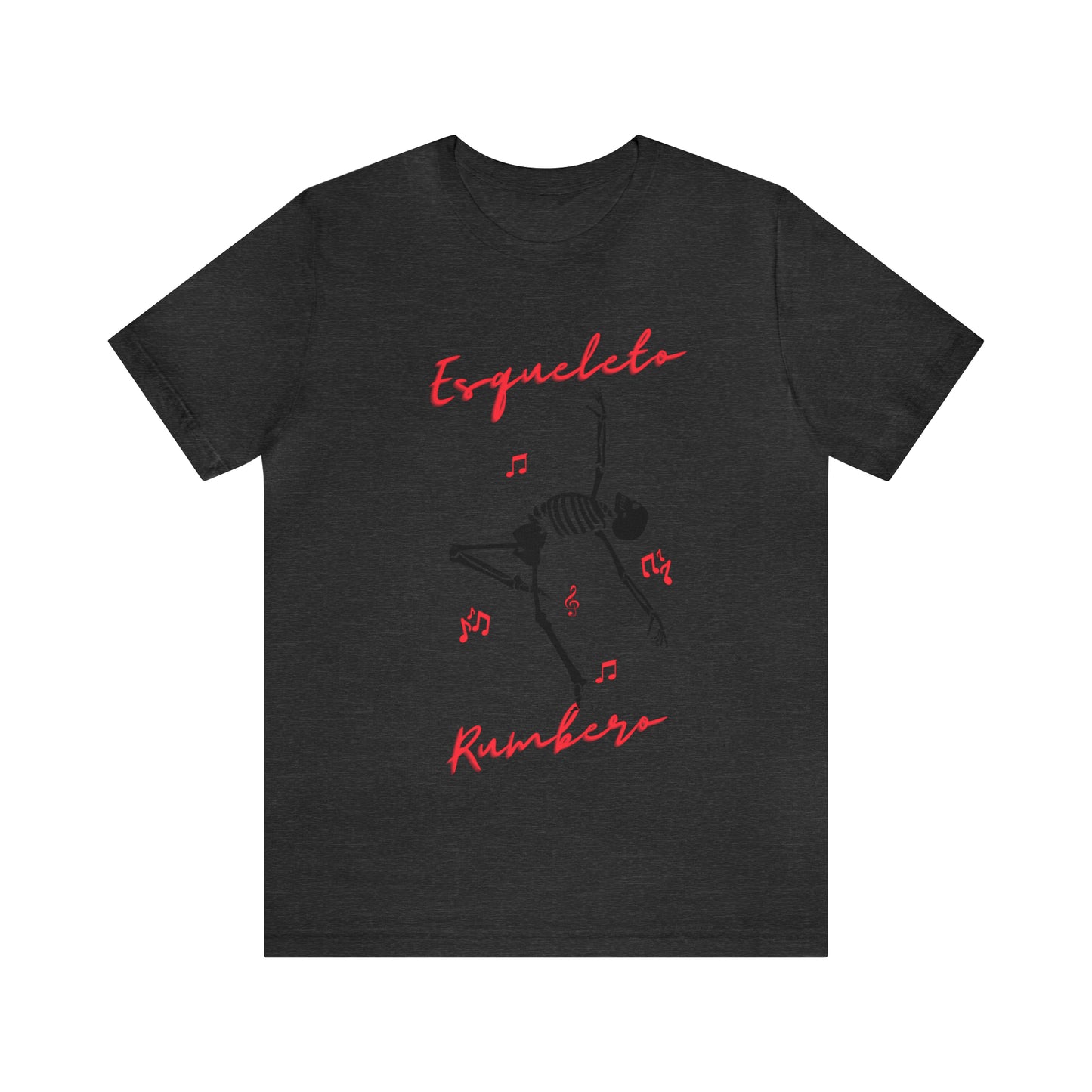 Esqueleto Rumbero Unisex Jersey Short Sleeve Tee