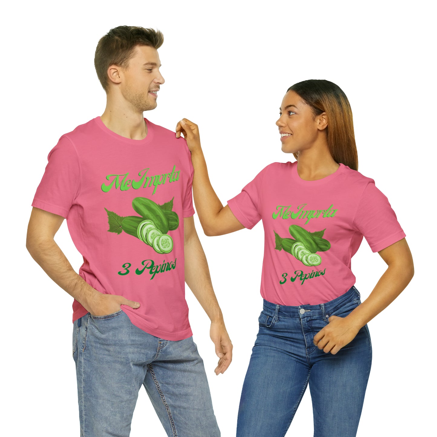 Me Importa 3 Pepinos -Unisex Jersey Short Sleeve Tee