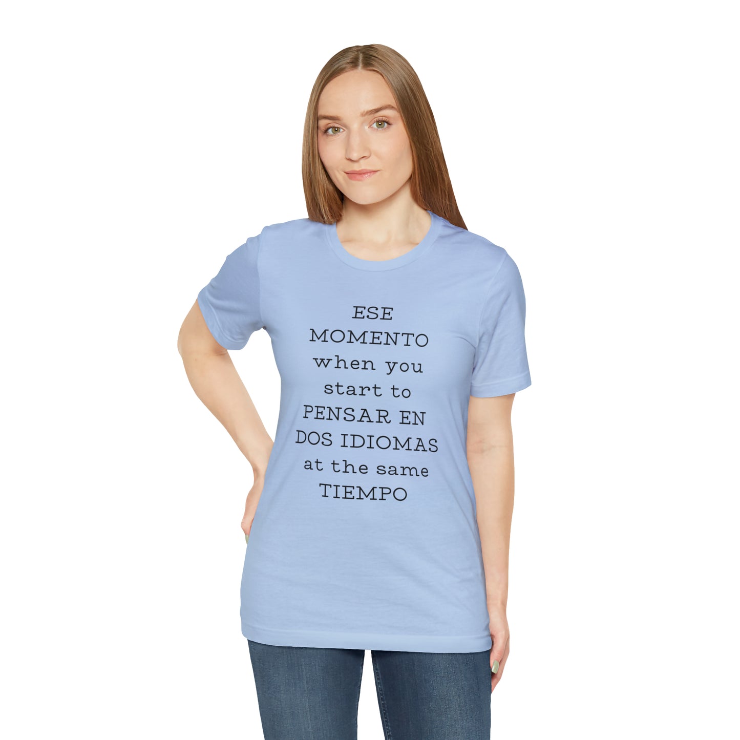 Im Bilingual Unisex Jersey Short Sleeve Tee