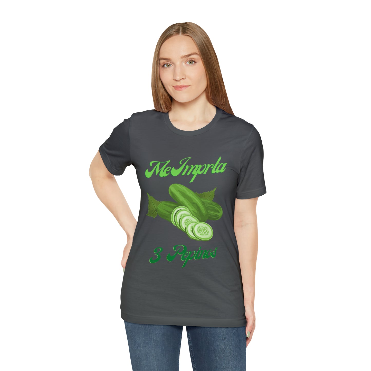 Me Importa 3 Pepinos -Unisex Jersey Short Sleeve Tee