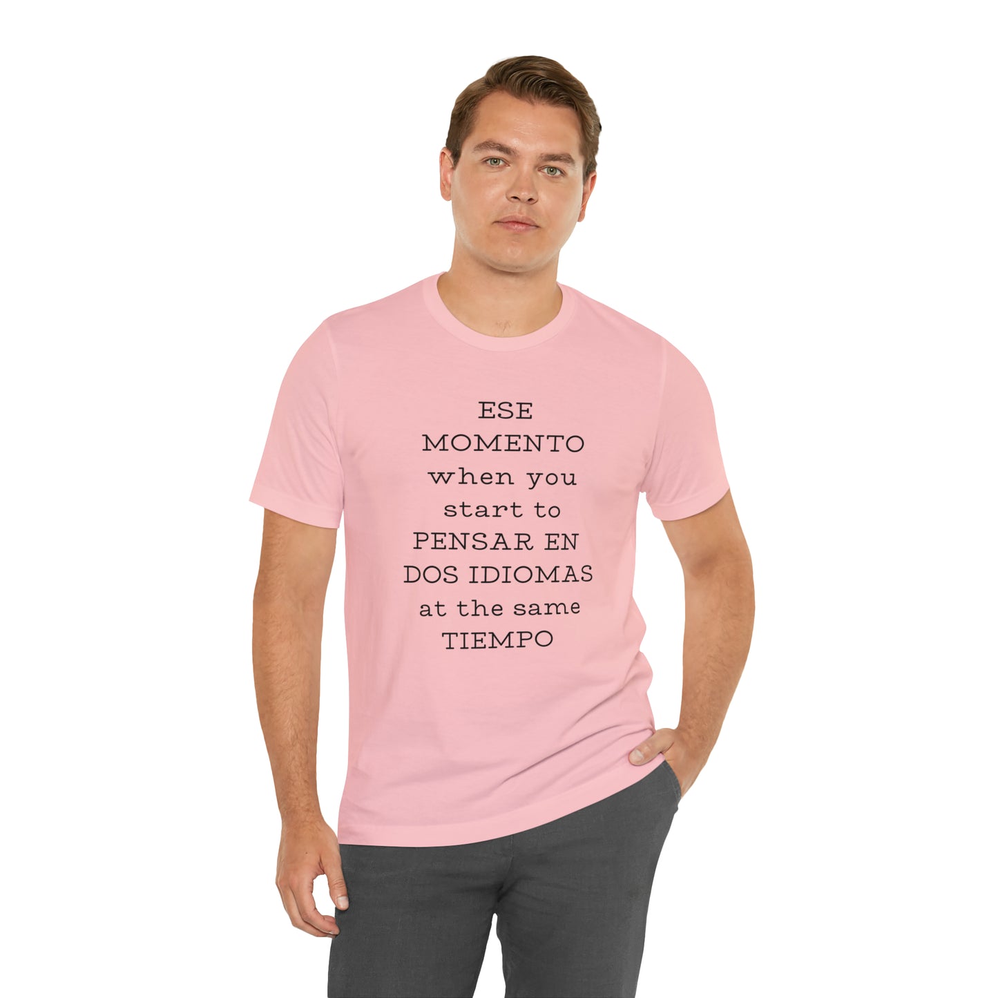 Im Bilingual Unisex Jersey Short Sleeve Tee