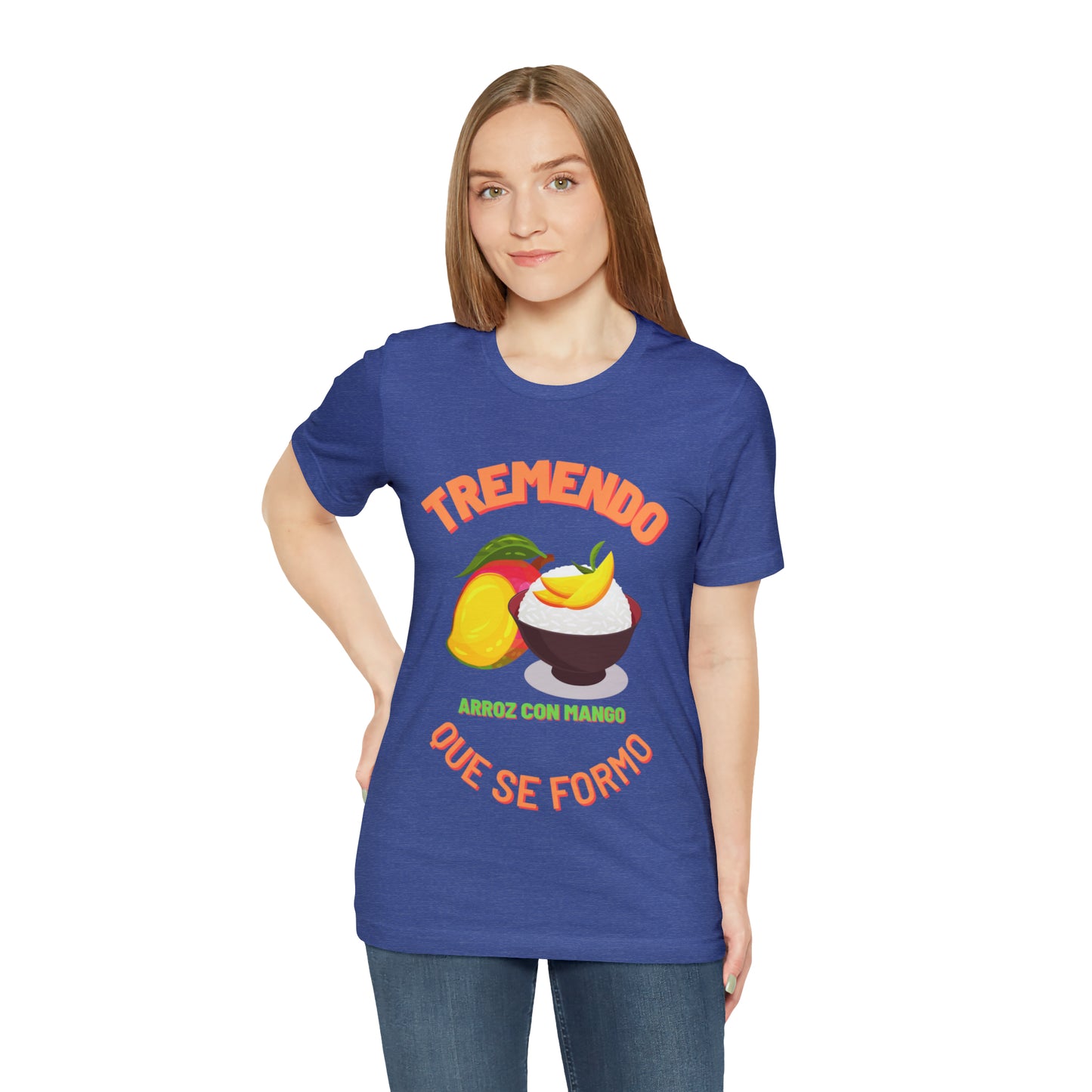 Tremendo Arroz Con Mango Que Se Formo -Unisex Jersey Short Sleeve Tee