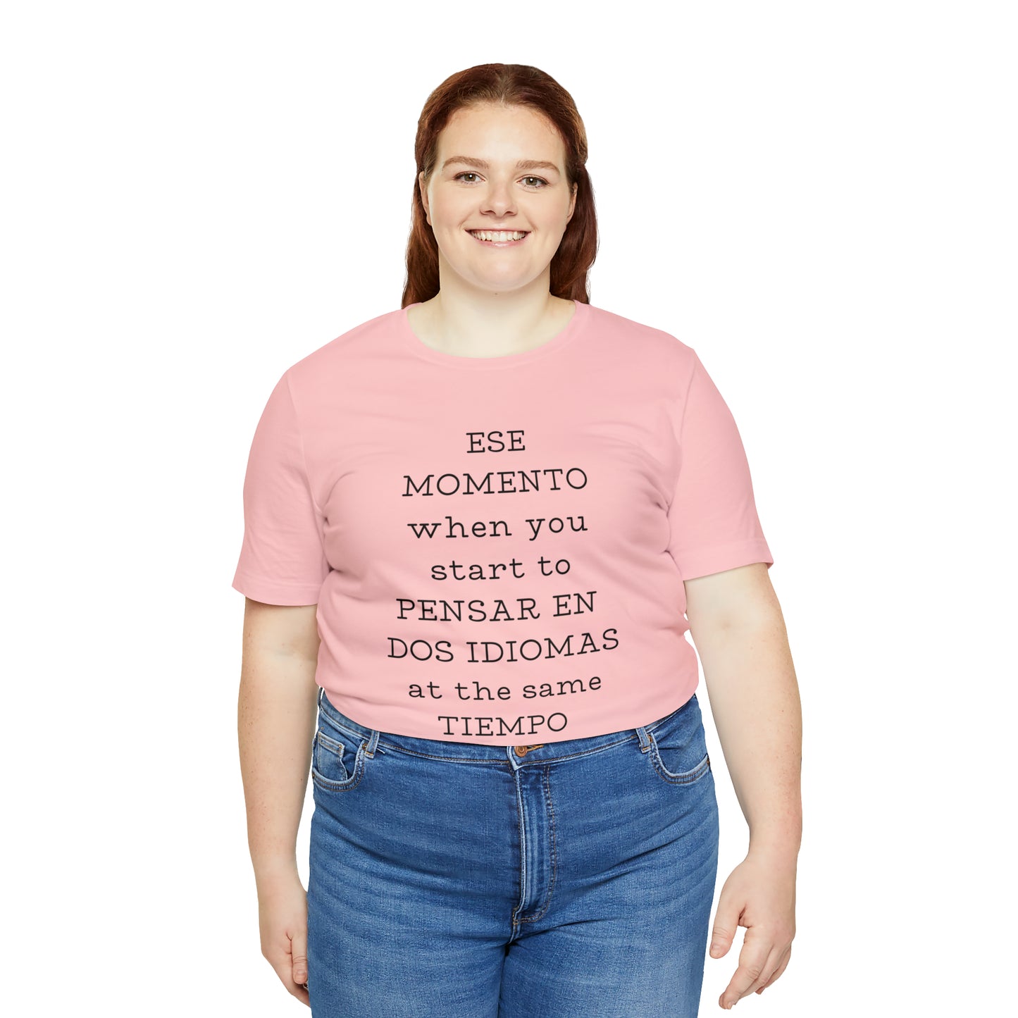 Im Bilingual Unisex Jersey Short Sleeve Tee