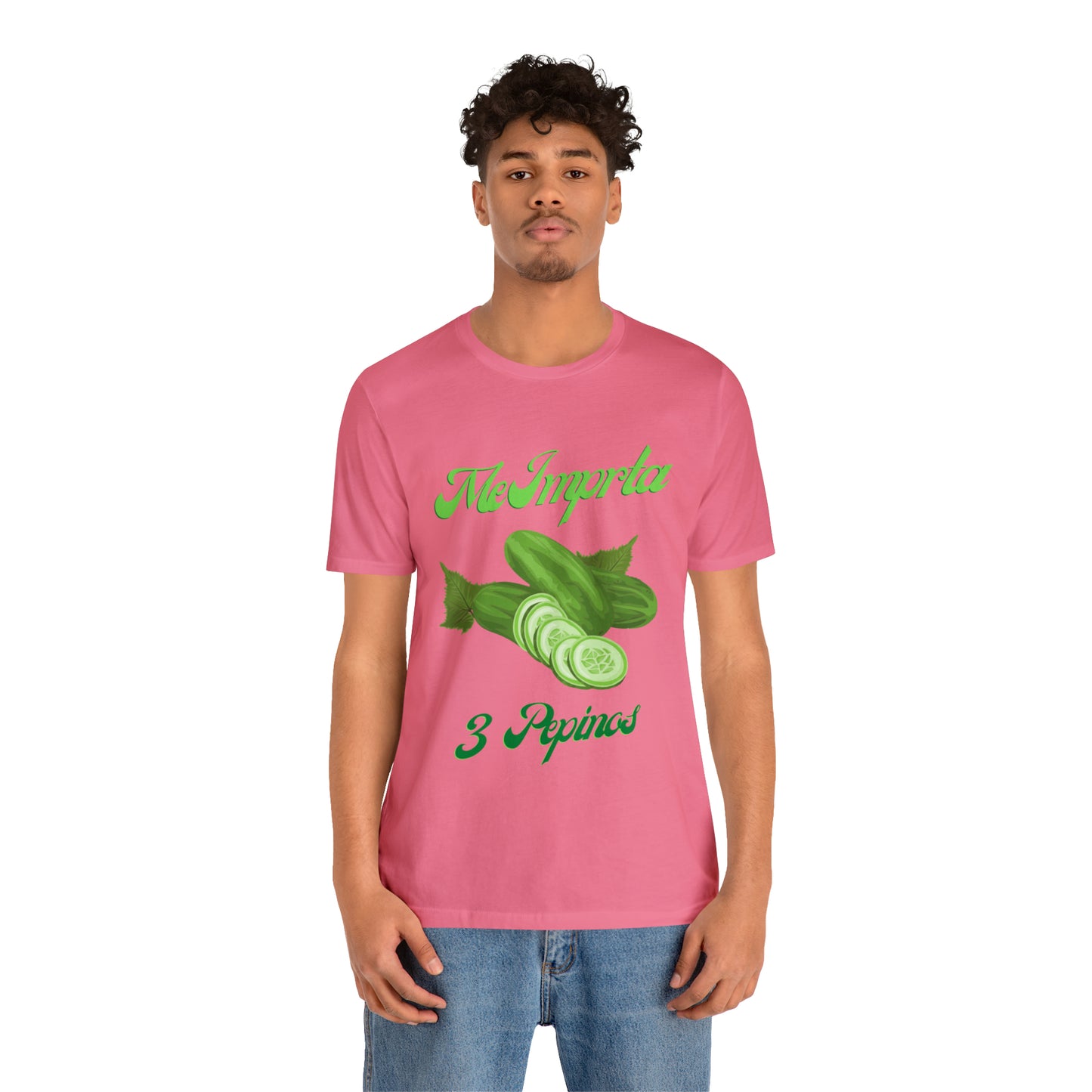 Me Importa 3 Pepinos -Unisex Jersey Short Sleeve Tee