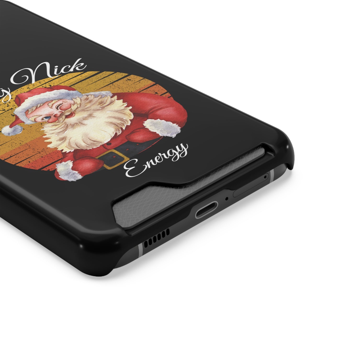 Big Nick Energy Christmas Phone Case With Card Holder