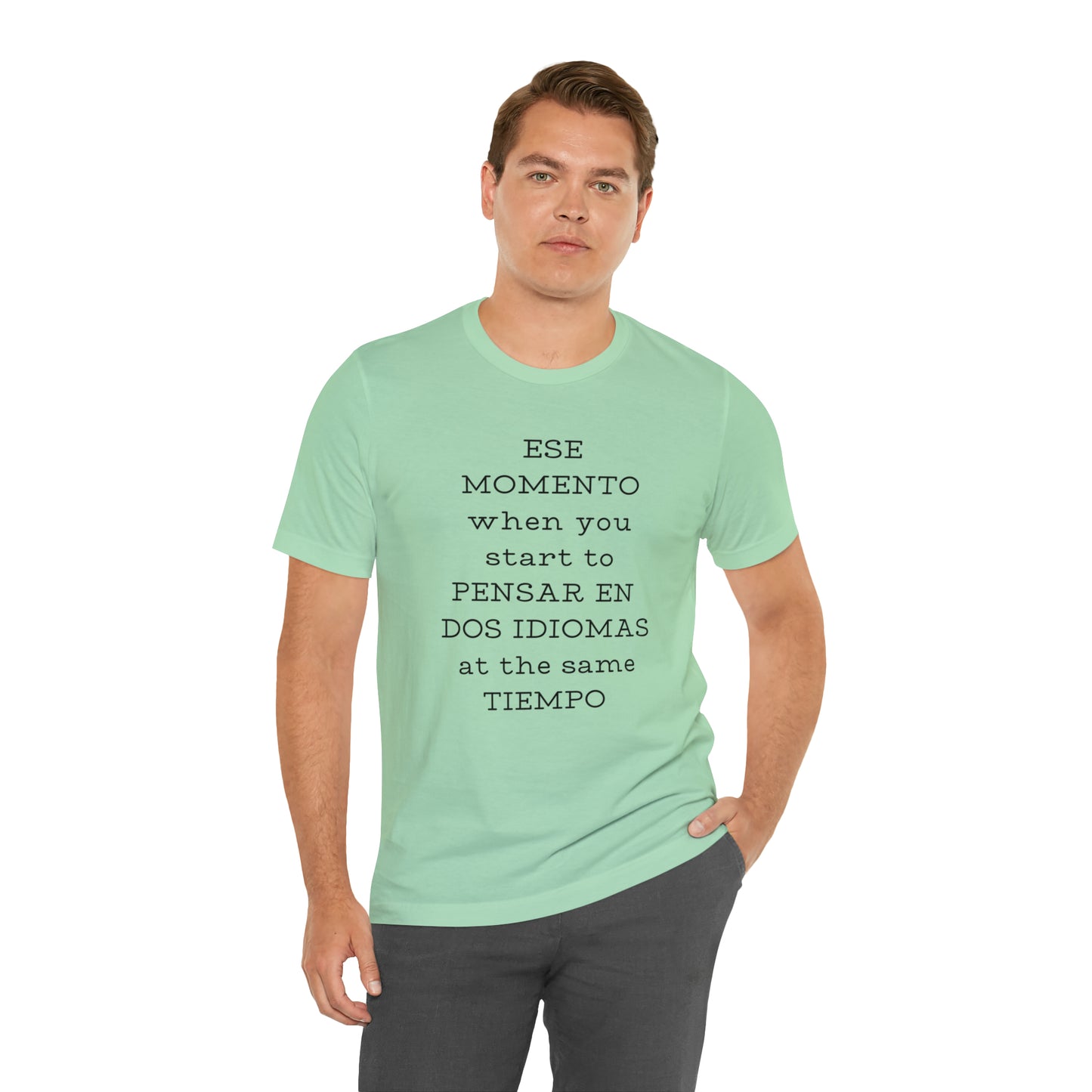 Im Bilingual Unisex Jersey Short Sleeve Tee