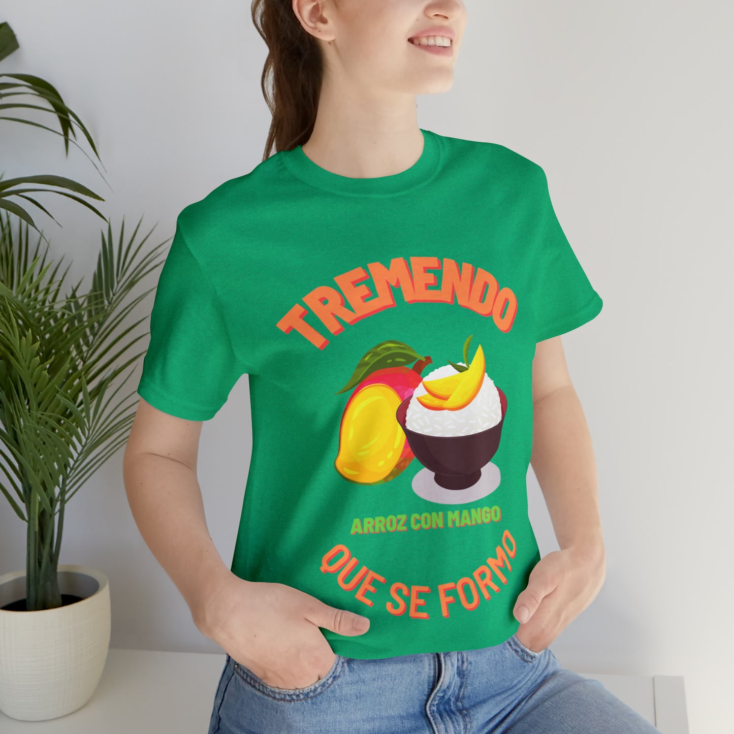 Tremendo Arroz Con Mango Que Se Formo -Unisex Jersey Short Sleeve Tee