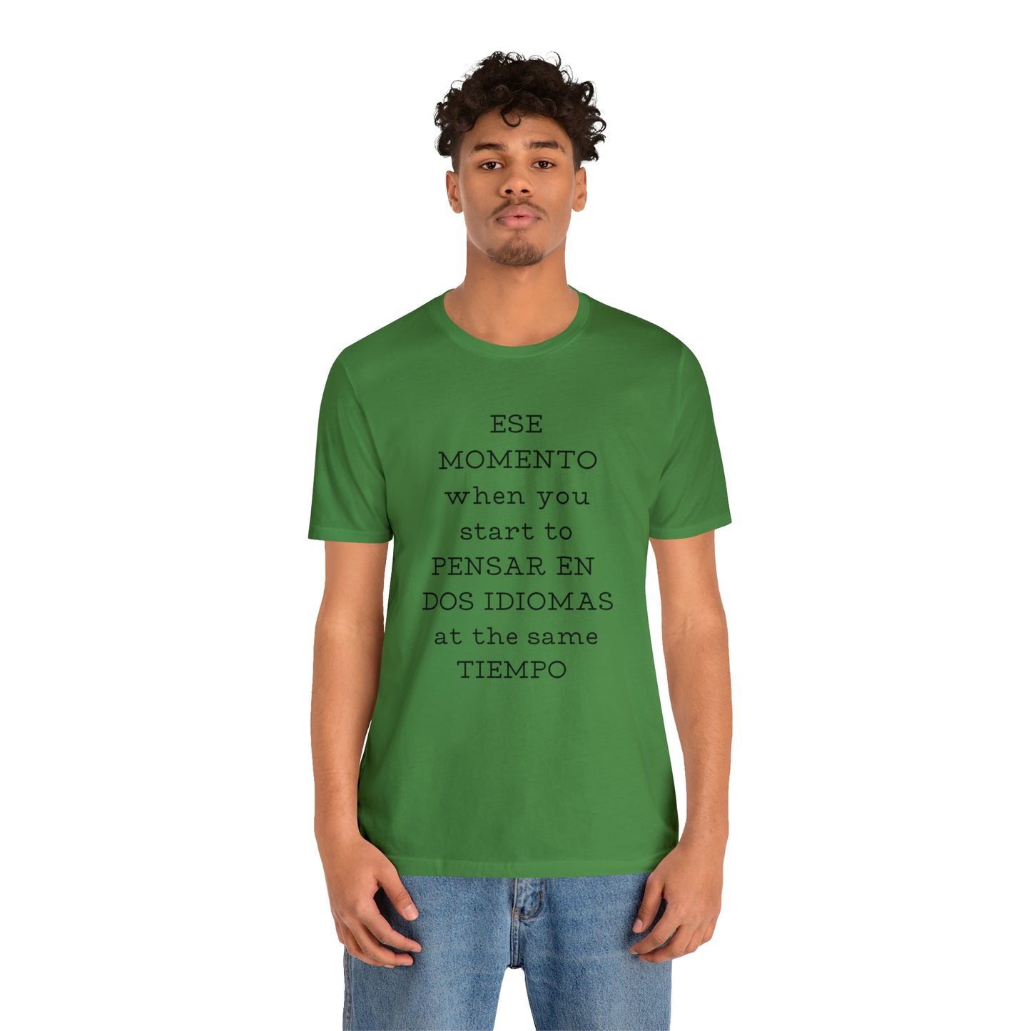 Im Bilingual Unisex Jersey Short Sleeve Tee