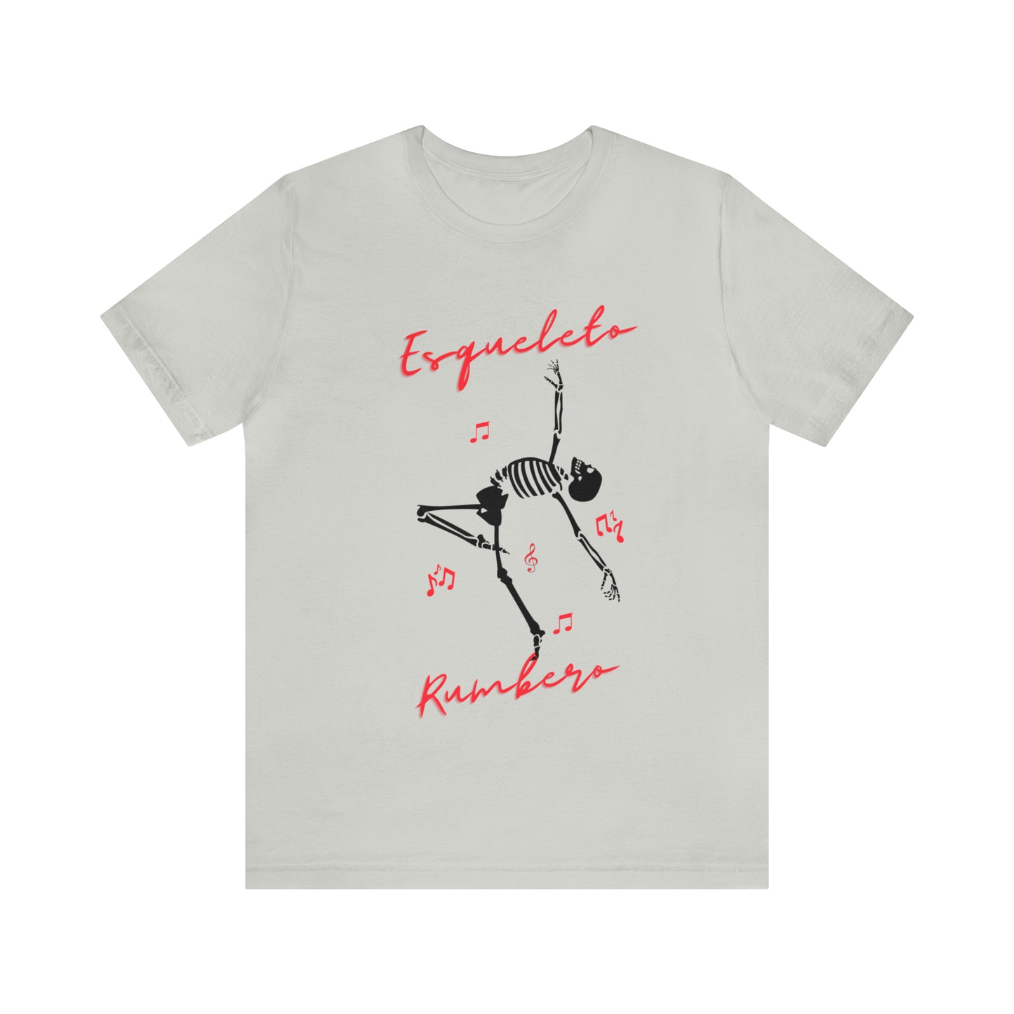 Esqueleto Rumbero Unisex Jersey Short Sleeve Tee
