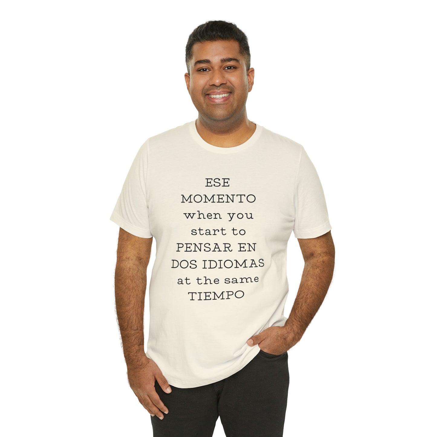 Im Bilingual Unisex Jersey Short Sleeve Tee