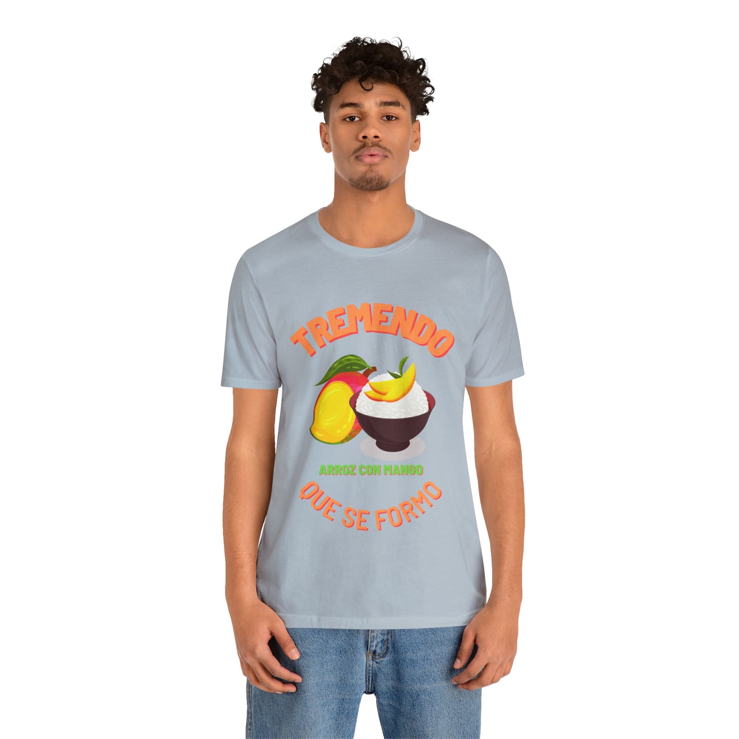 Tremendo Arroz Con Mango Que Se Formo -Unisex Jersey Short Sleeve Tee