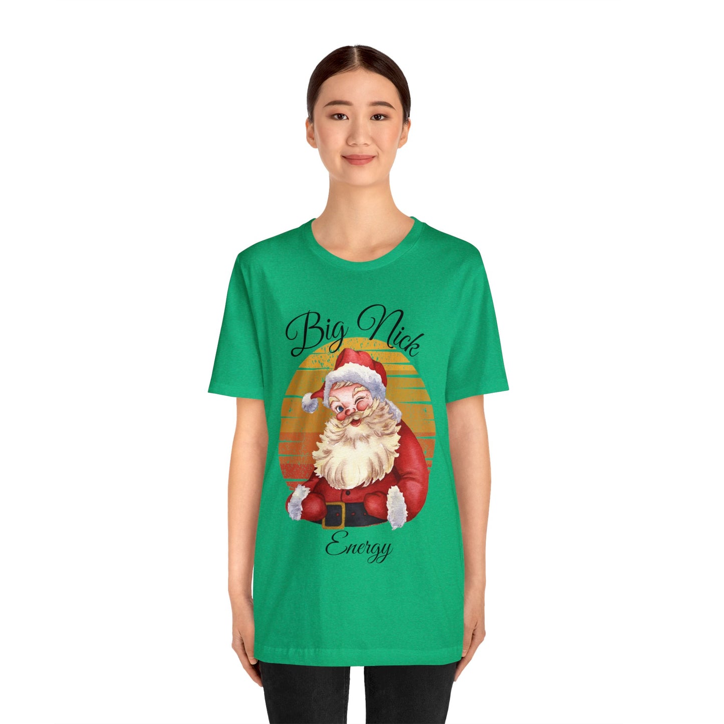 Big Nick Energy - Santa Christmas T Shirt Unisex
