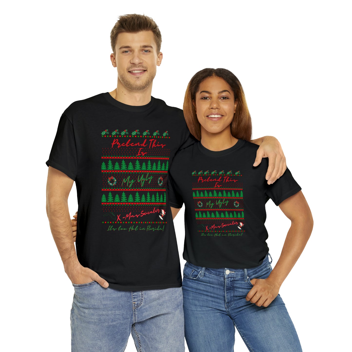 FL Ugly Sweater Unisex Heavy Cotton Tee