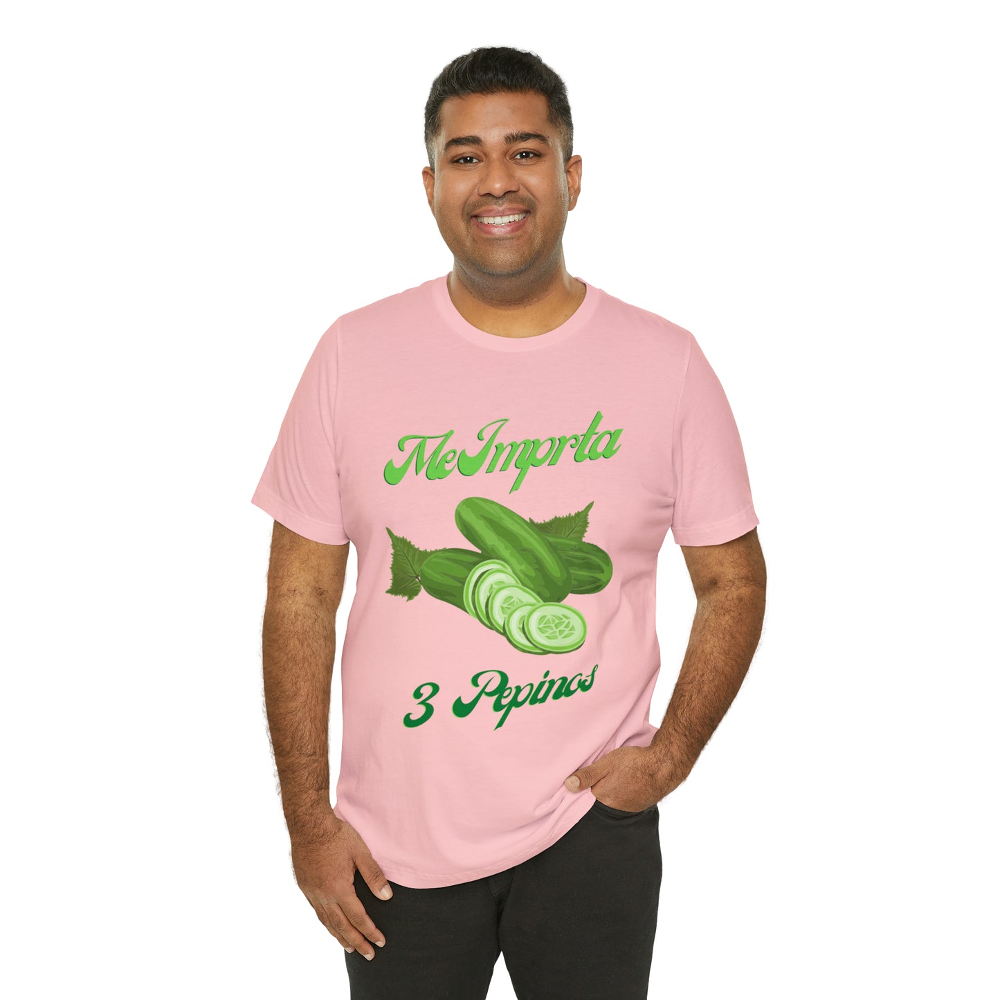 Me Importa 3 Pepinos -Unisex Jersey Short Sleeve Tee