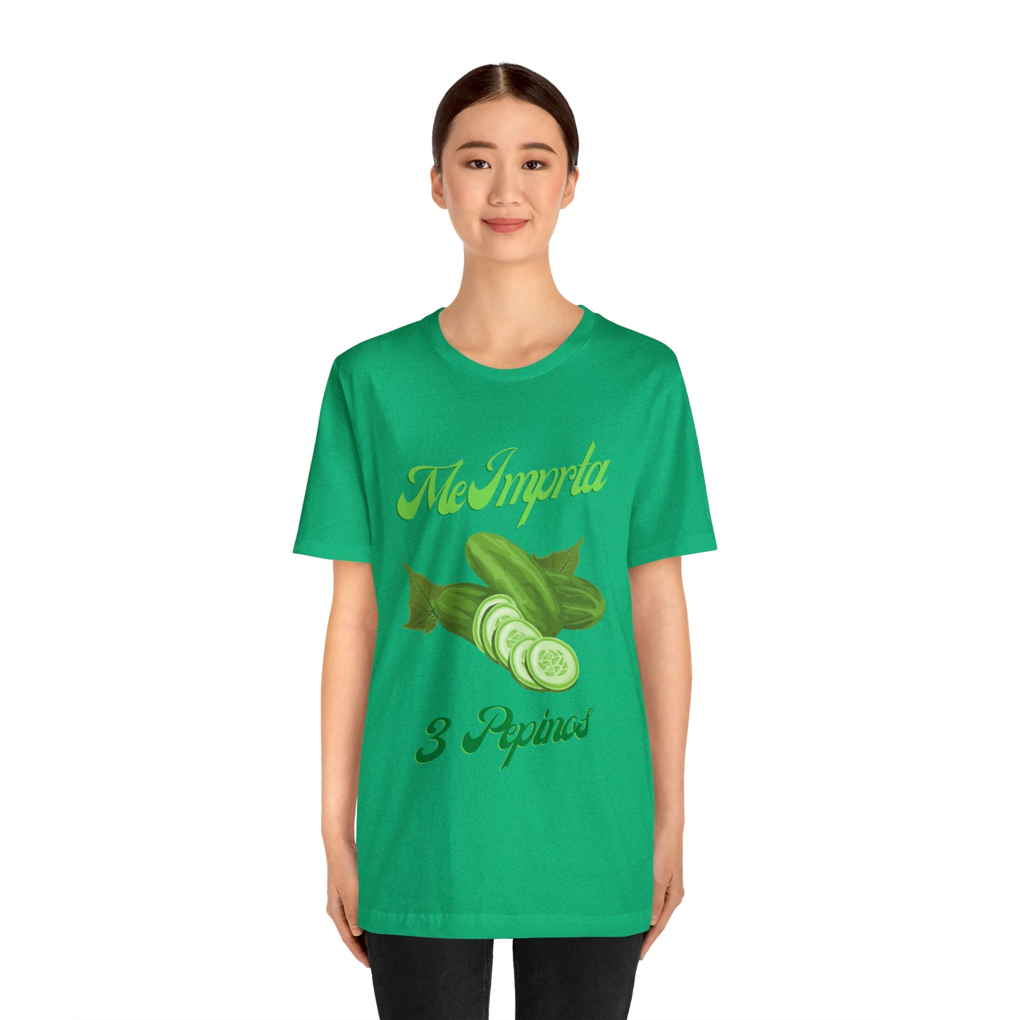 Me Importa 3 Pepinos -Unisex Jersey Short Sleeve Tee