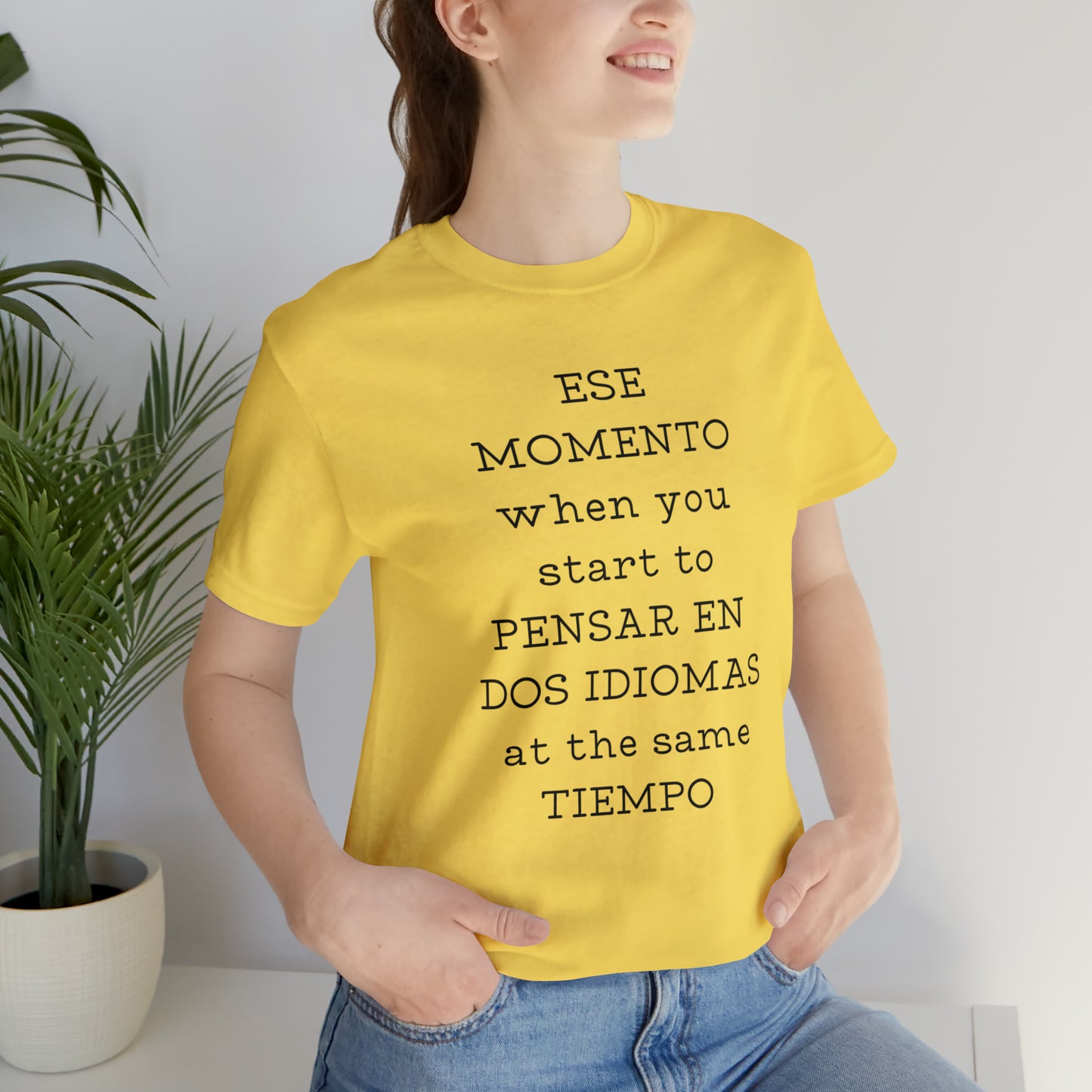 Im Bilingual Unisex Jersey Short Sleeve Tee