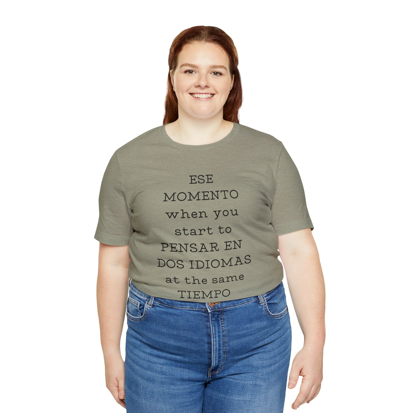Im Bilingual Unisex Jersey Short Sleeve Tee