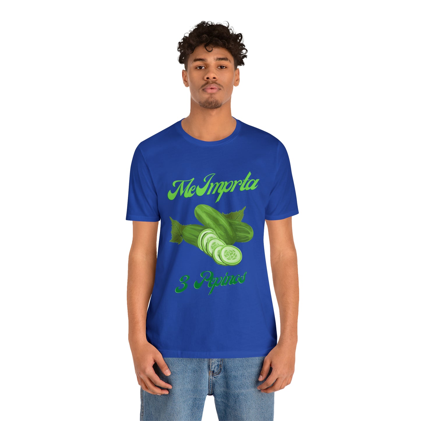 Me Importa 3 Pepinos -Unisex Jersey Short Sleeve Tee