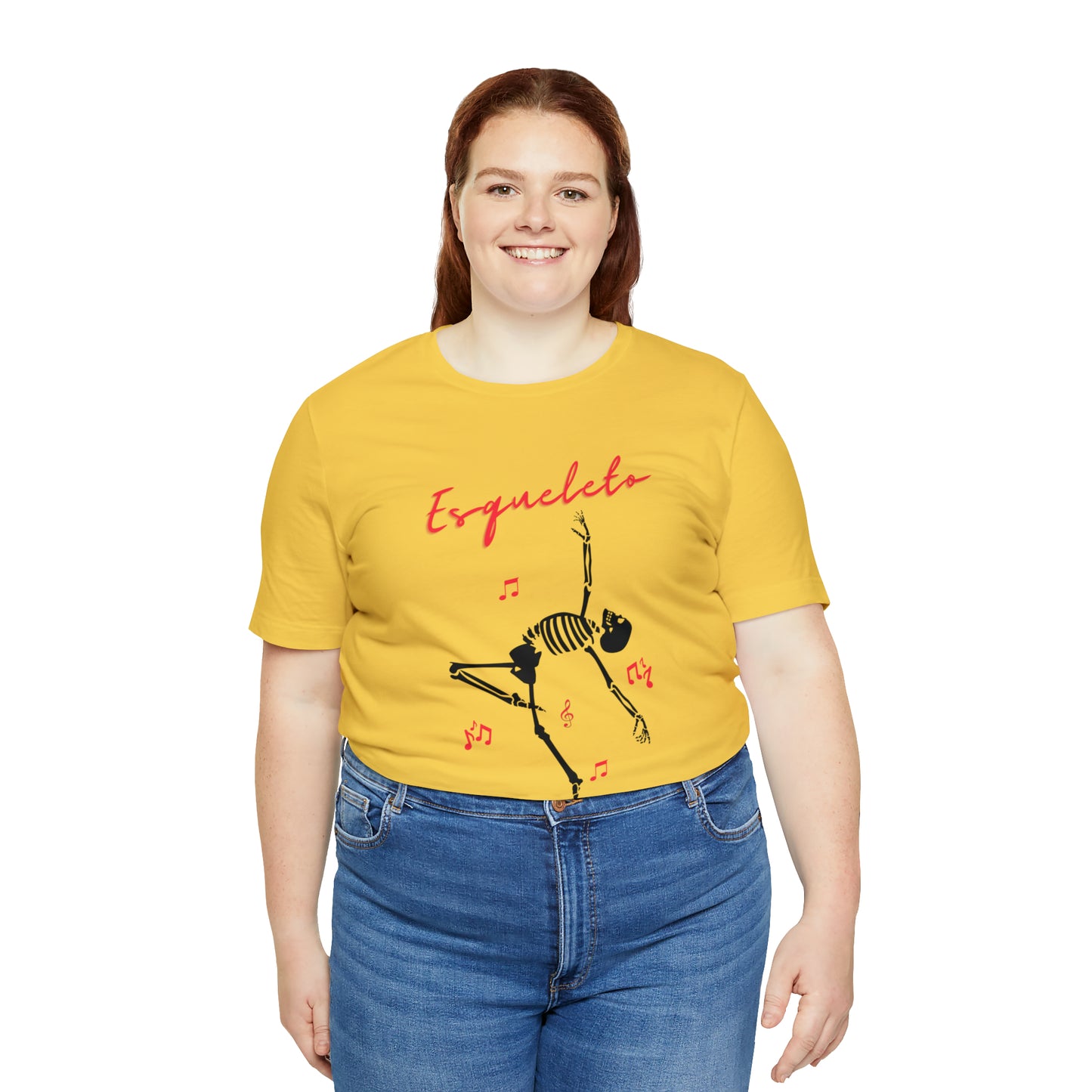 Esqueleto Rumbero Unisex Jersey Short Sleeve Tee