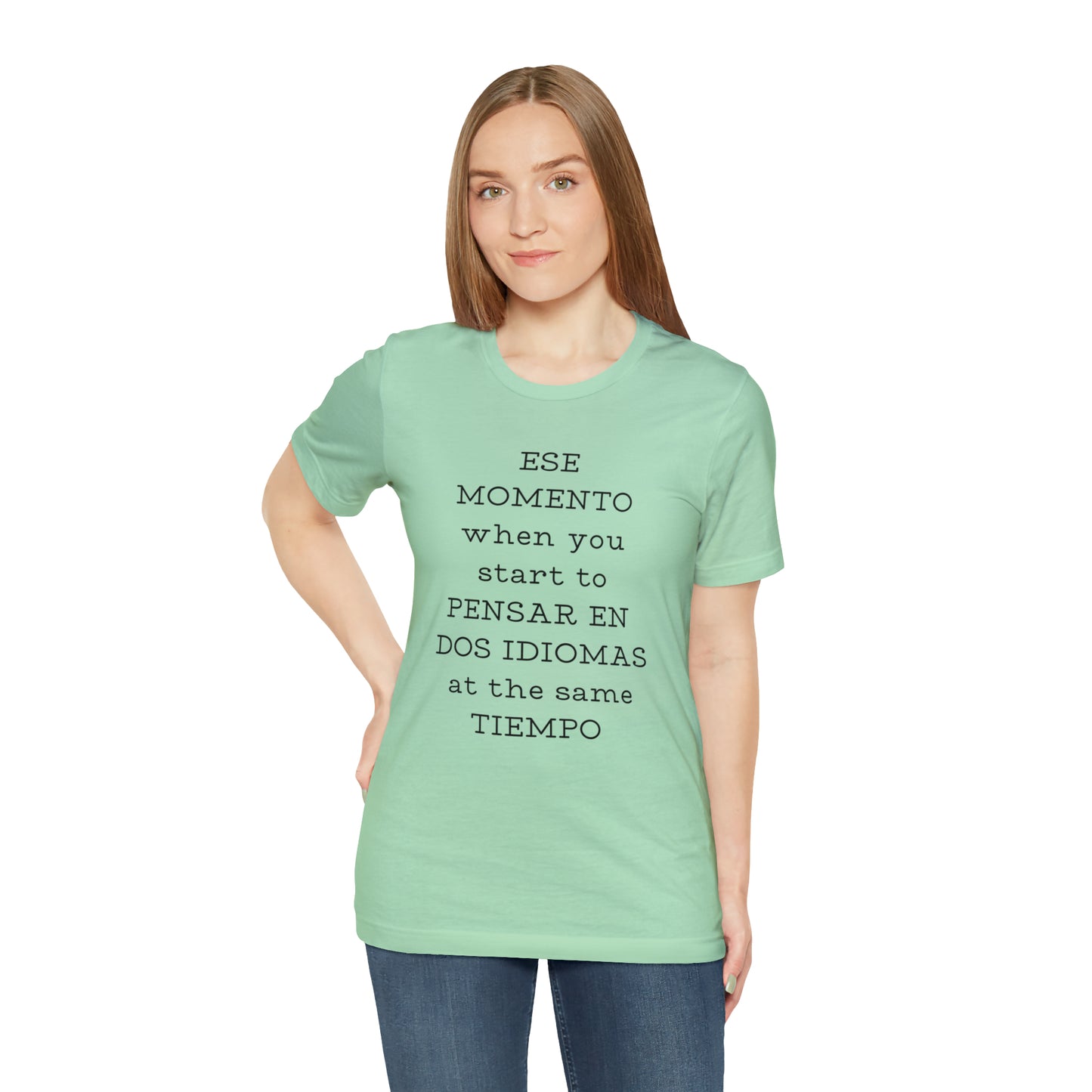 Im Bilingual Unisex Jersey Short Sleeve Tee