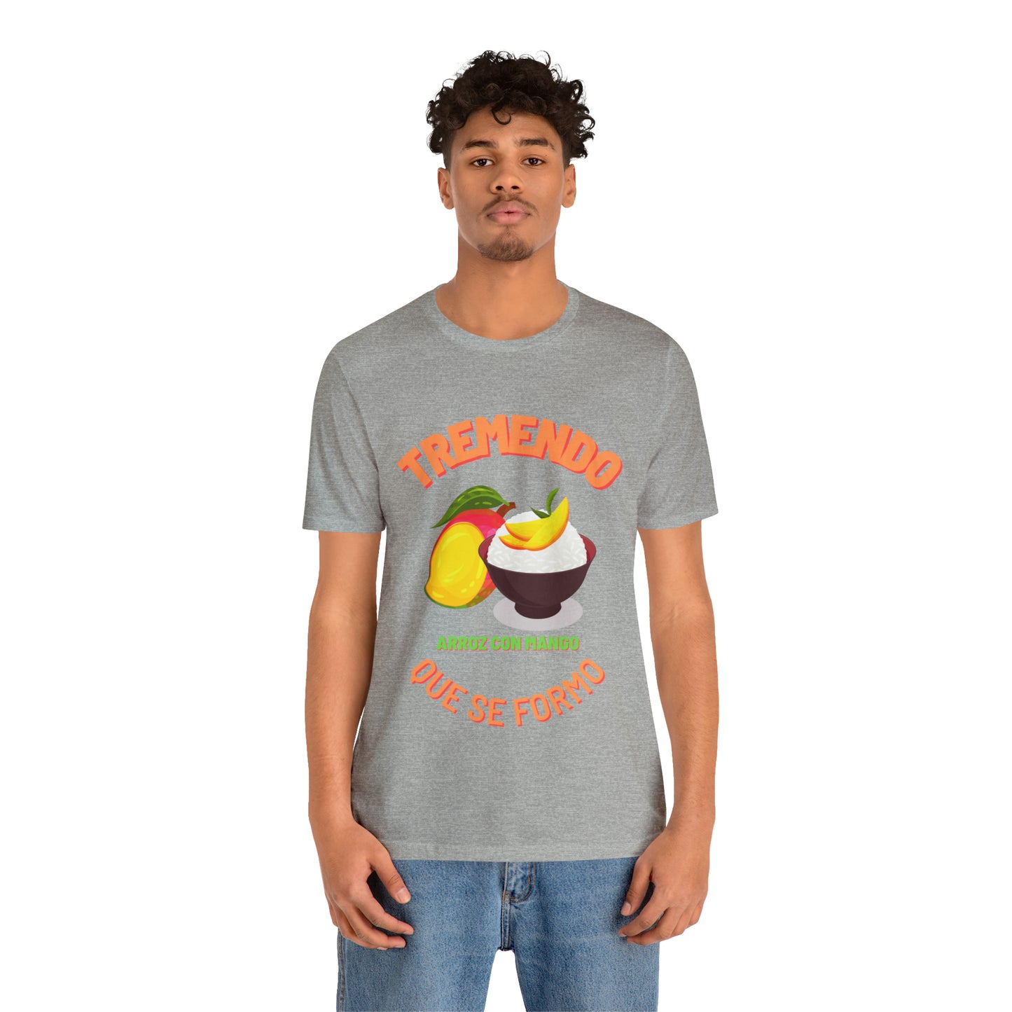 Tremendo Arroz Con Mango Que Se Formo -Unisex Jersey Short Sleeve Tee