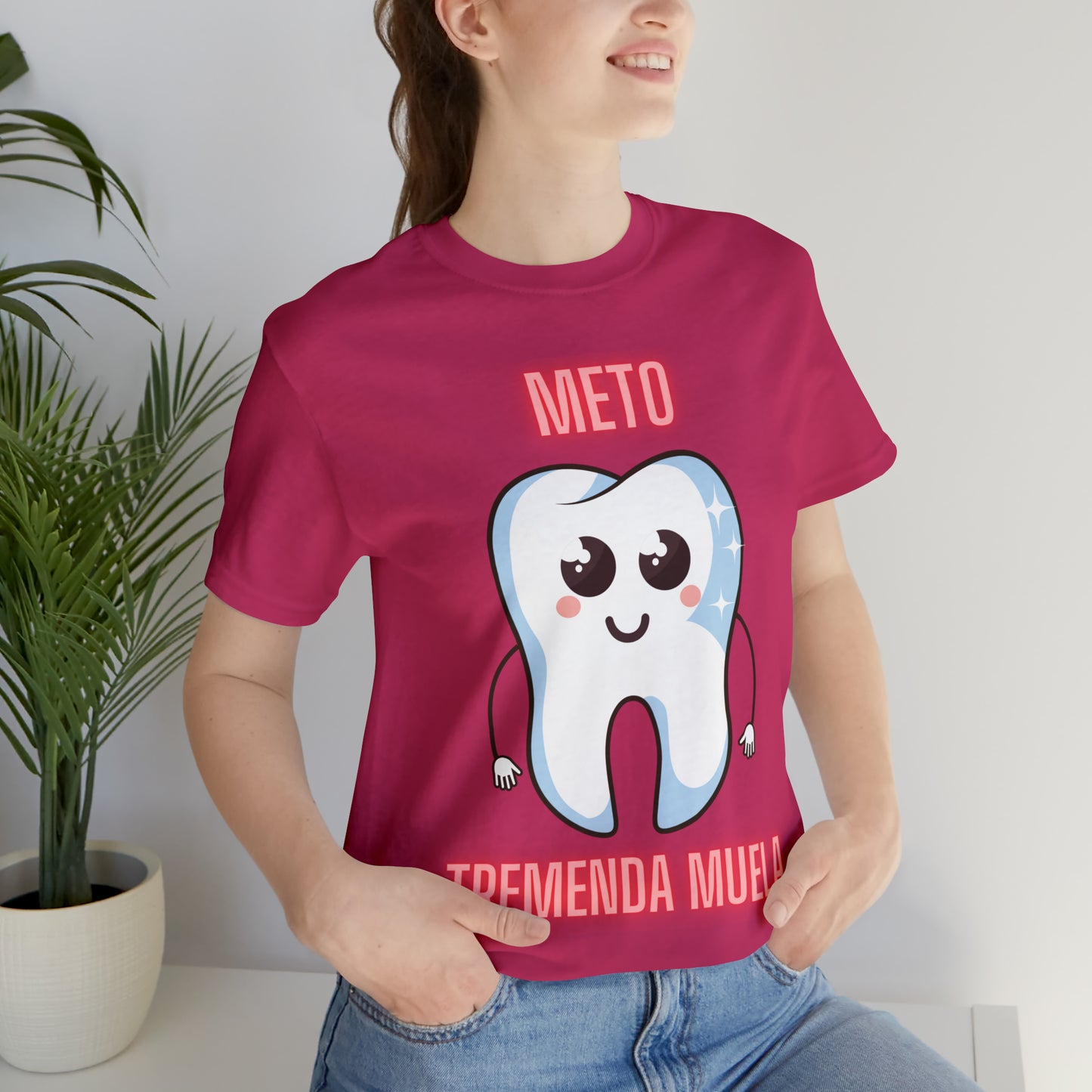 Meto Tremenda Muela Unisex Jersey Short Sleeve Tee