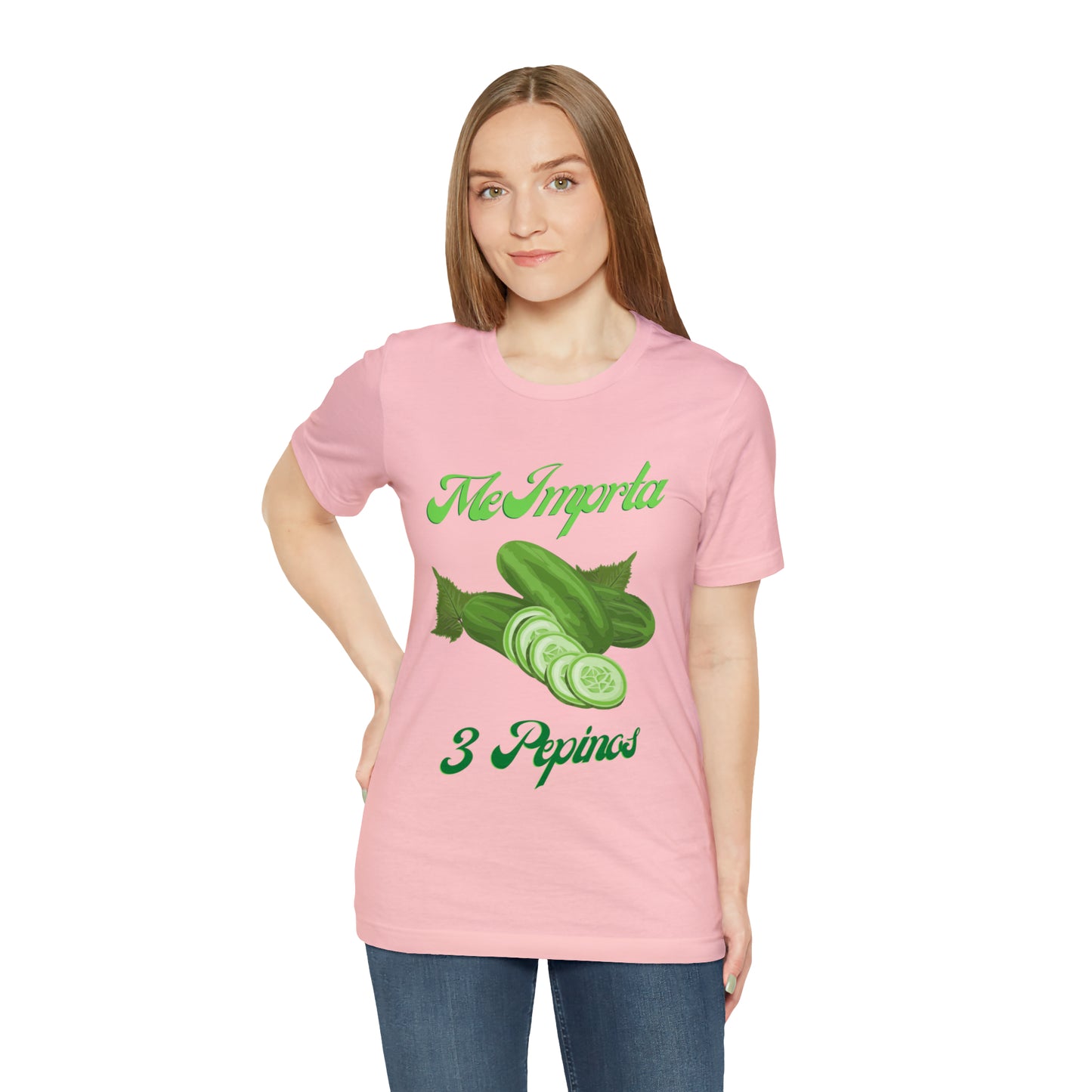 Me Importa 3 Pepinos -Unisex Jersey Short Sleeve Tee