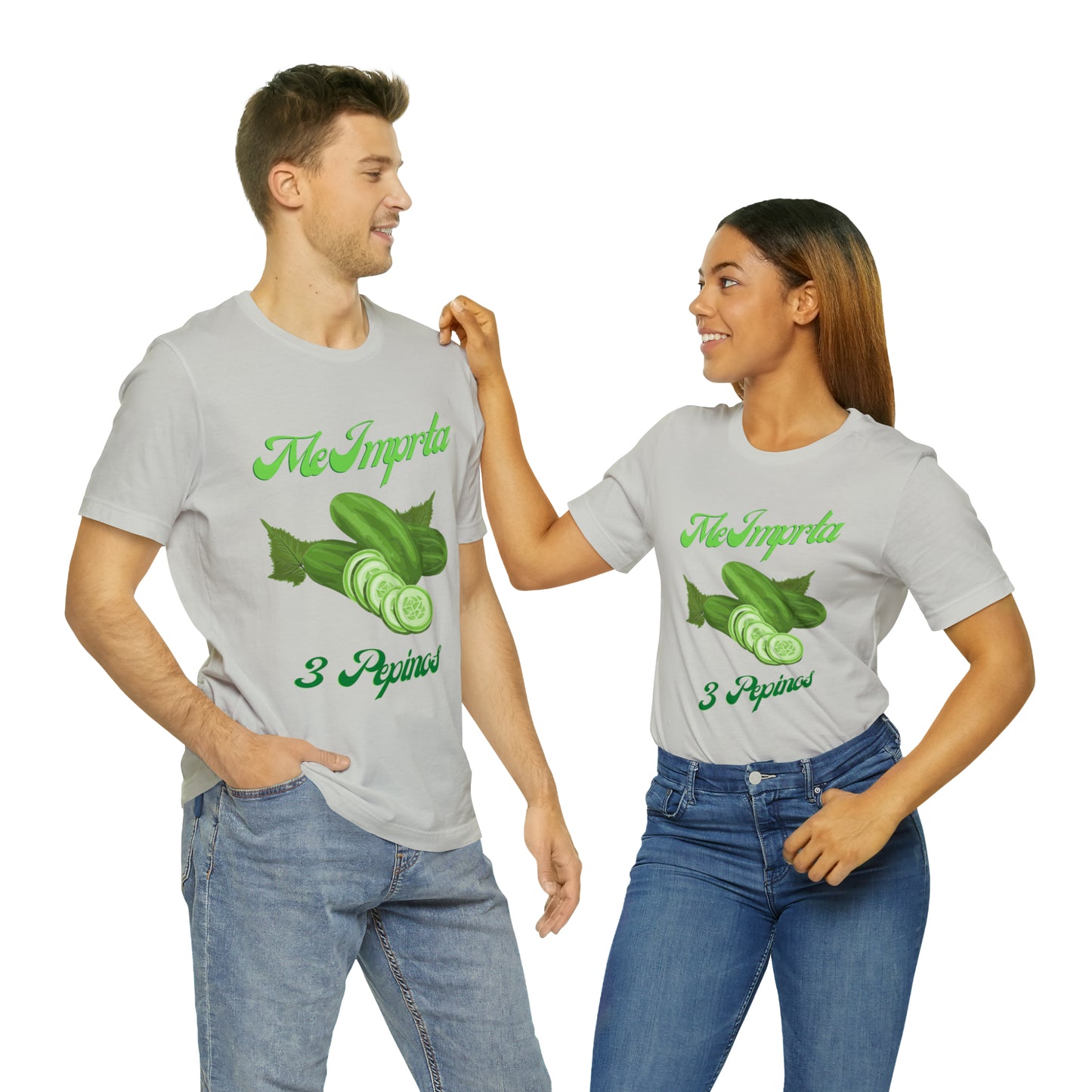 Me Importa 3 Pepinos -Unisex Jersey Short Sleeve Tee