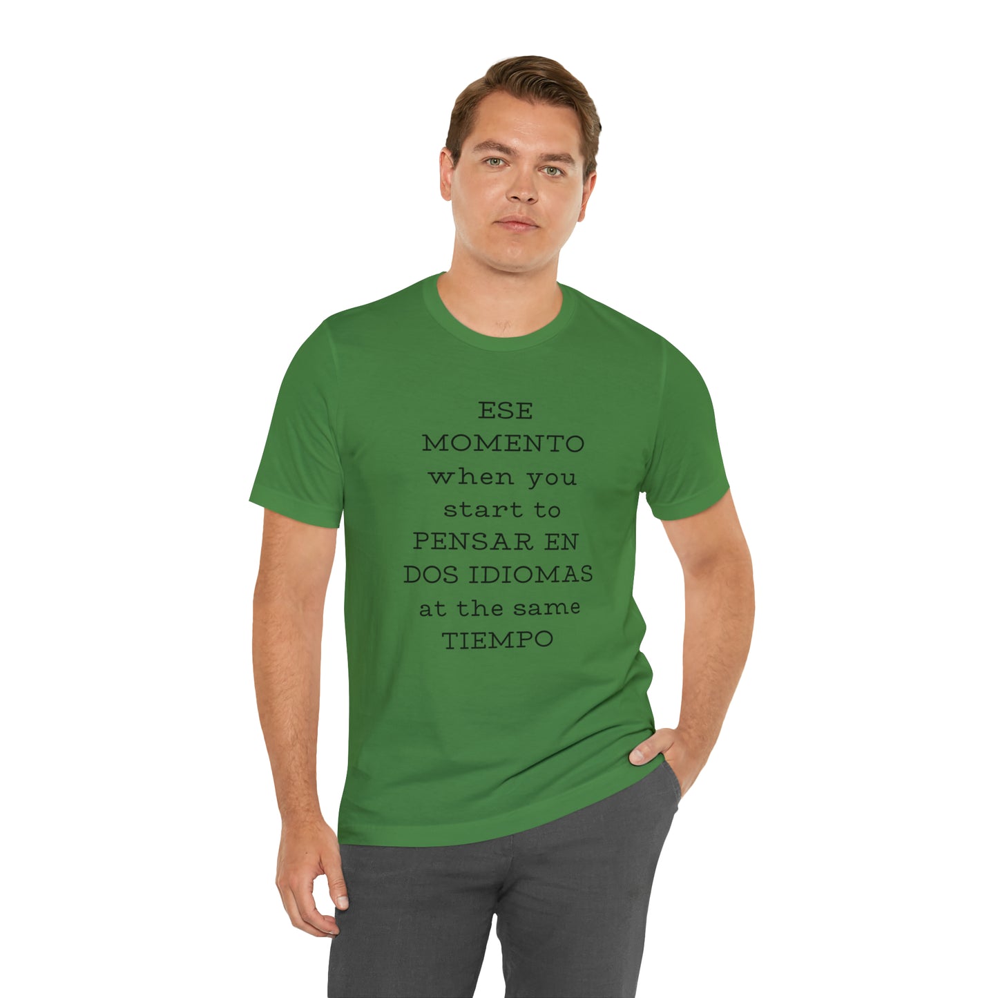 Im Bilingual Unisex Jersey Short Sleeve Tee